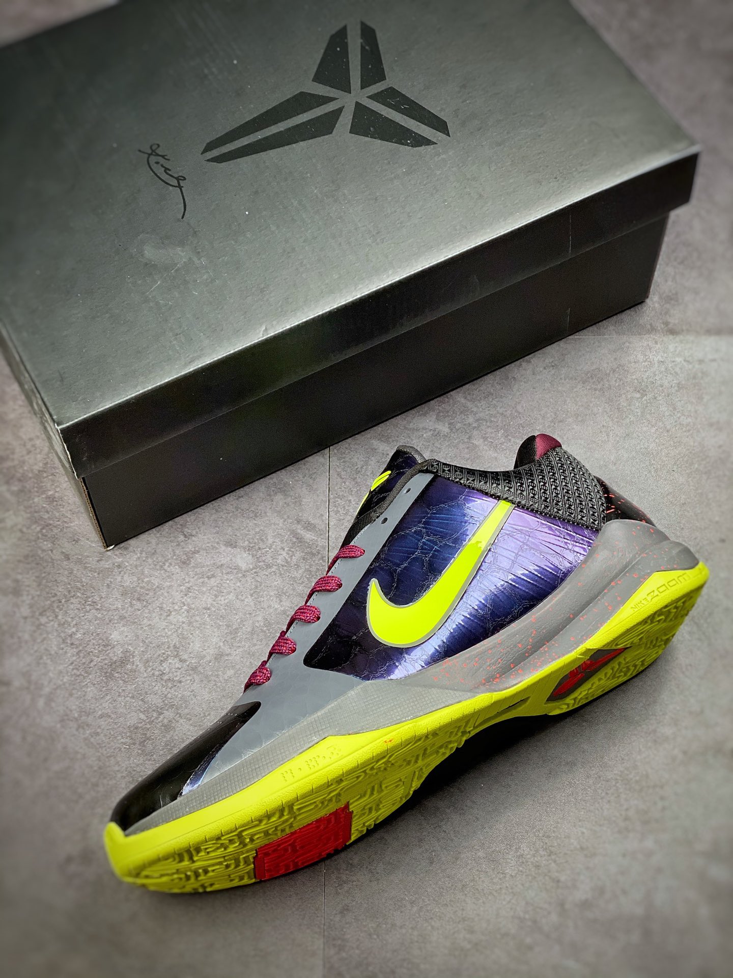 270 Nike Zoom Kobe 5 Protro”Chaos”科比5代男子实战篮球鞋 CD4991-001