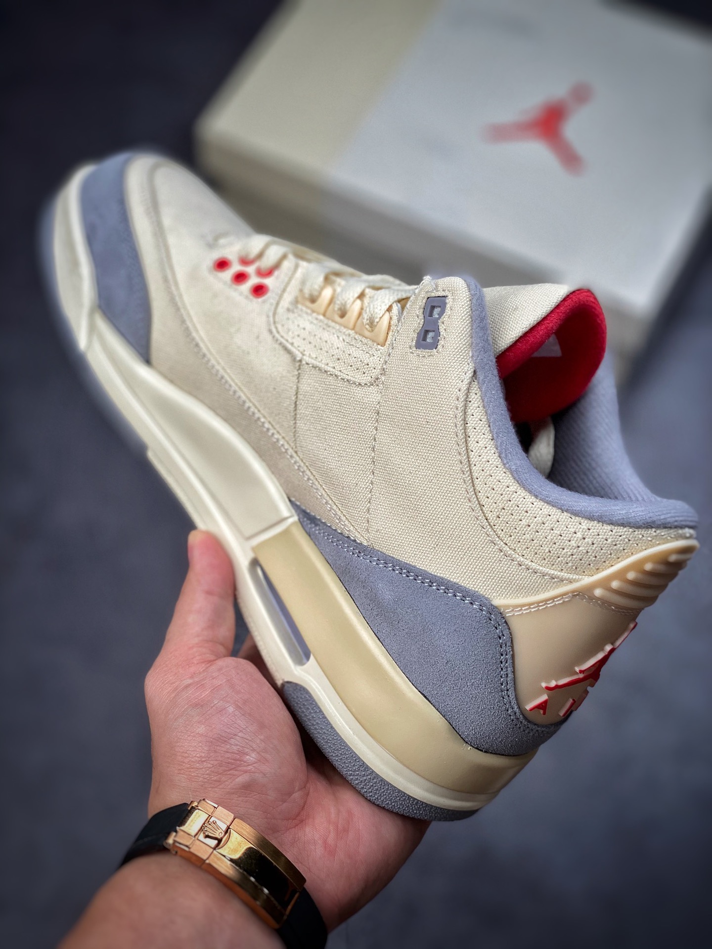 240  Air Jordan 3 Retro ”Muslin” 米白棉布 DH7139-100