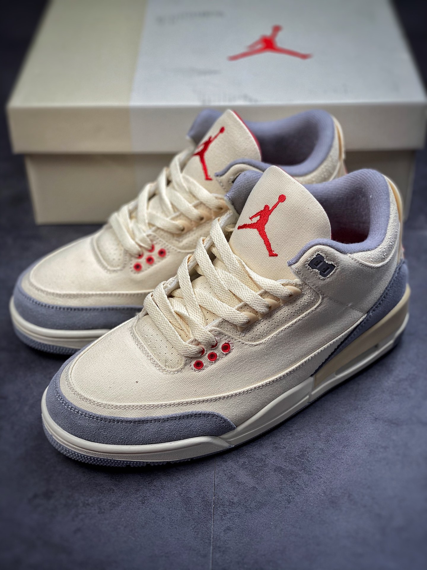240  Air Jordan 3 Retro ”Muslin” 米白棉布 DH7139-100
