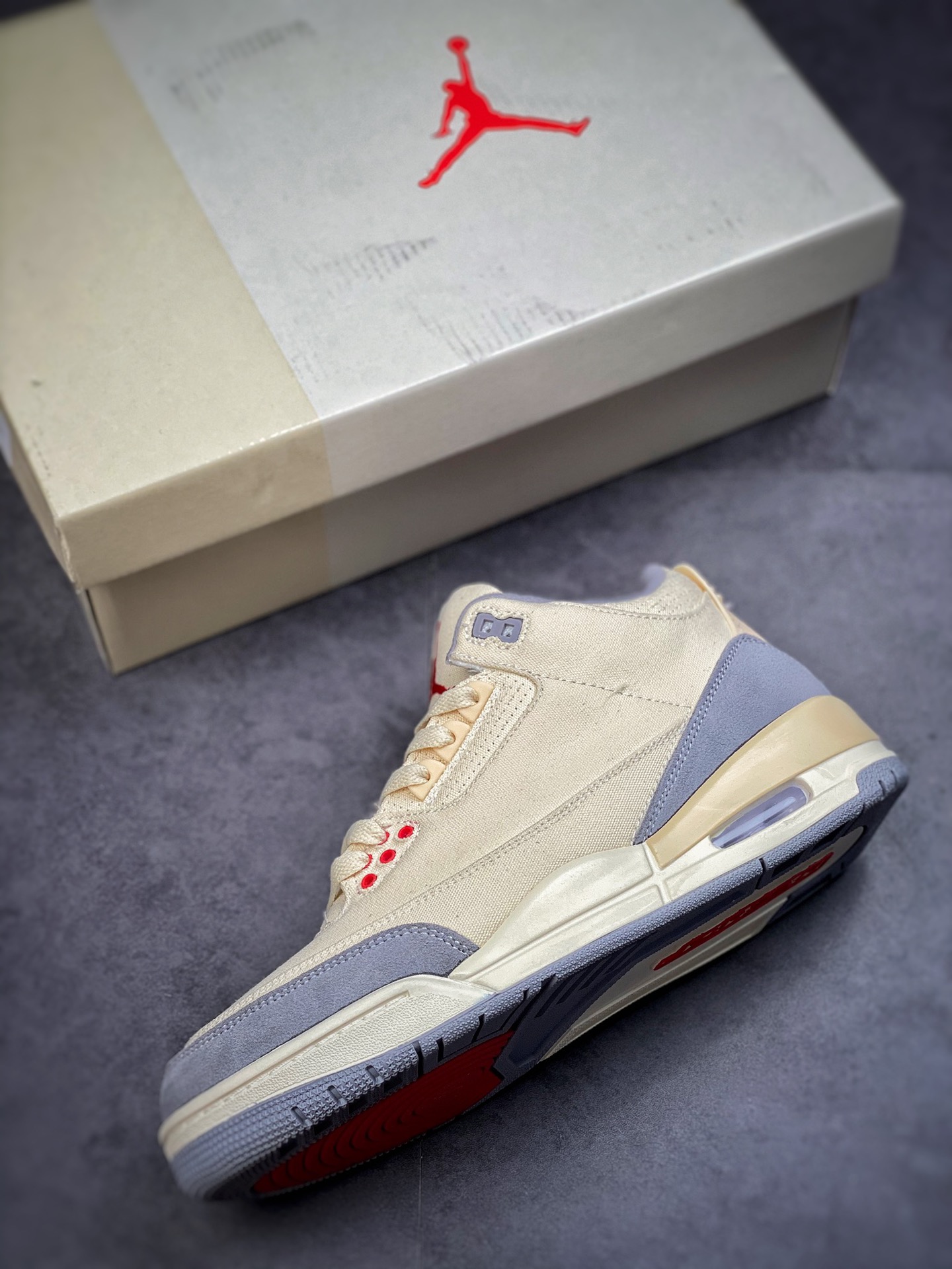 240  Air Jordan 3 Retro ”Muslin” 米白棉布 DH7139-100