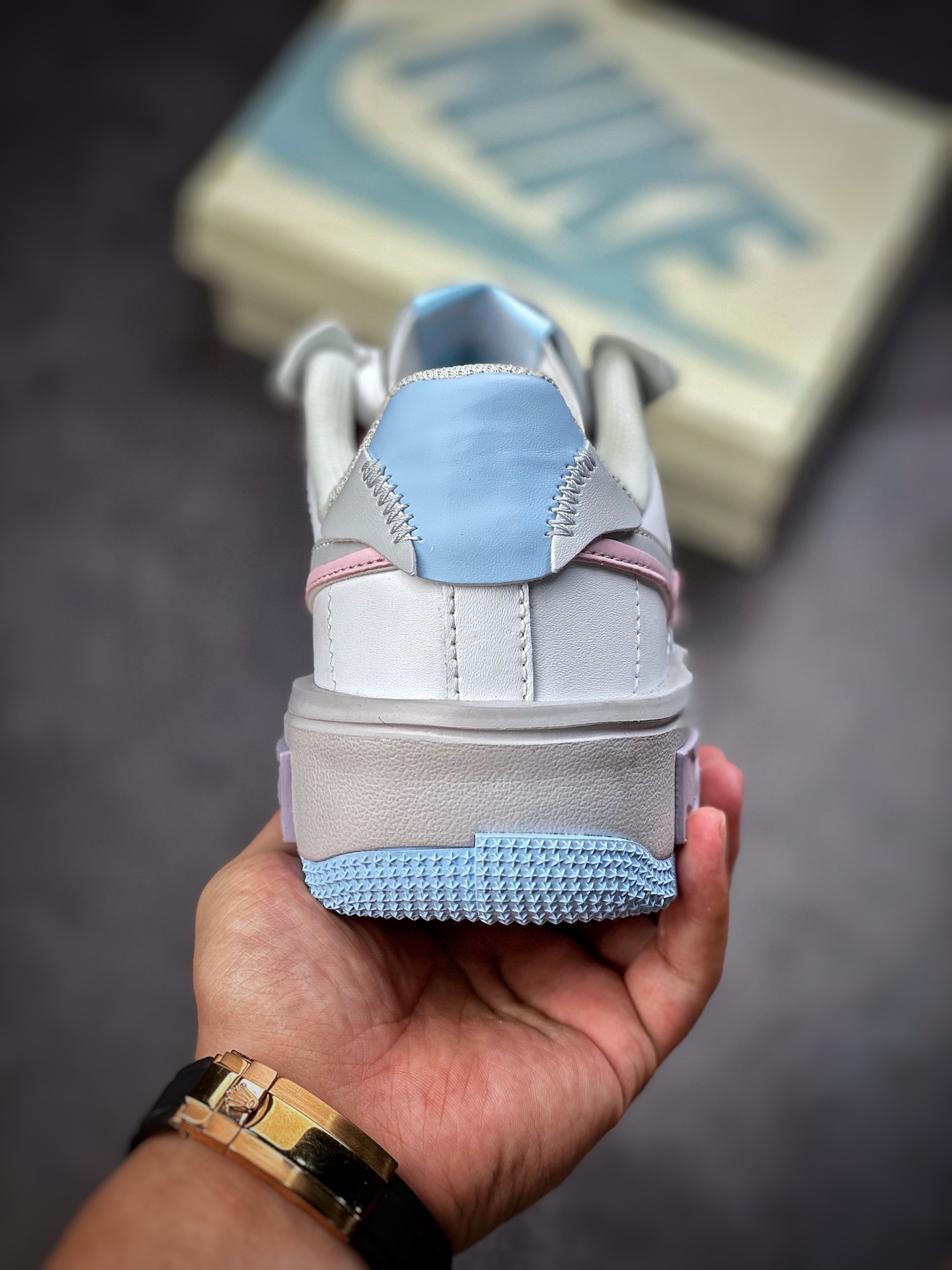 260 Nike Air Force 1 Fontanka “灰粉蓝紫” 空军丰塔卡系列 CW6688-605