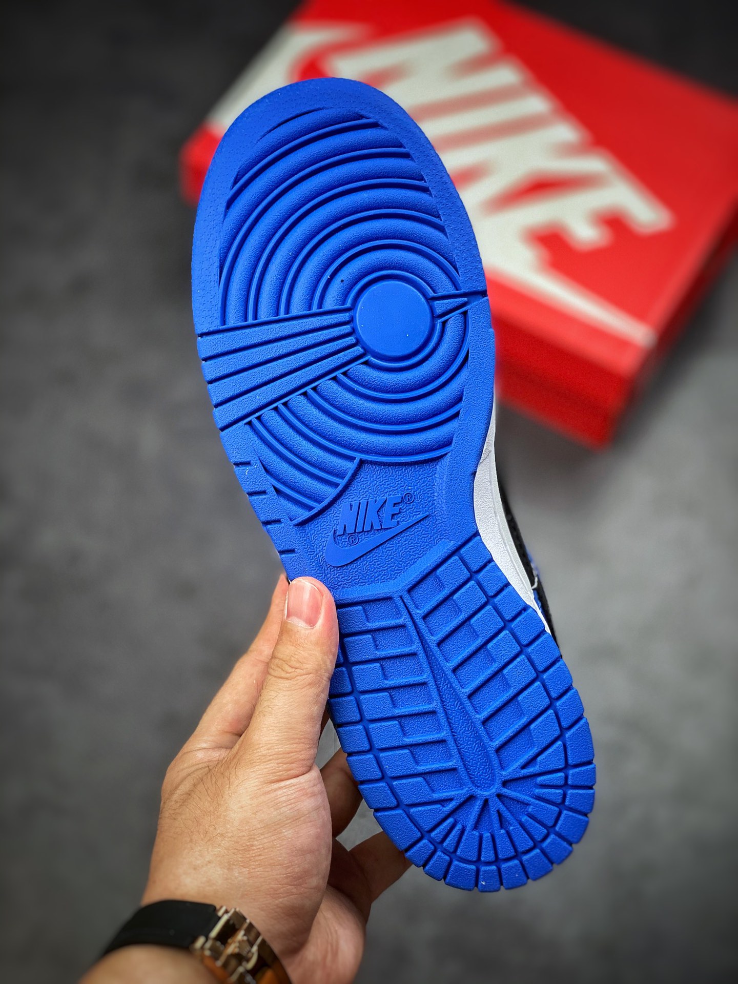 180 Nike Dunk Low 南京东路 黑白蓝 低帮休闲运动滑板板鞋DD1391-001