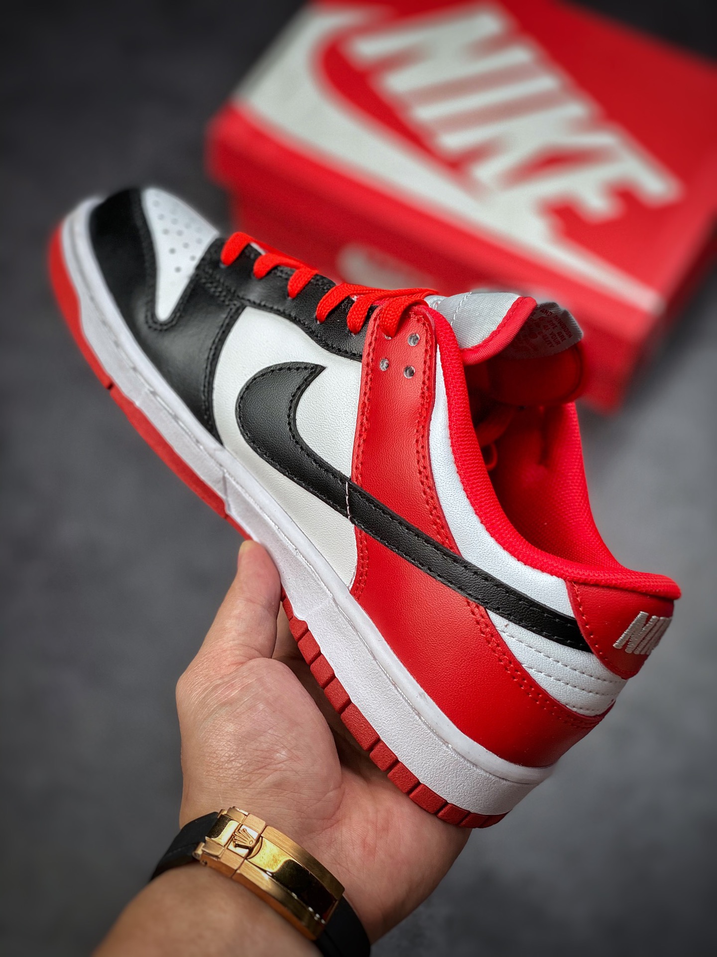 180 Nike Dunk Low 冒险岛像素 黑白红 低帮休闲运动滑板板鞋DD1391-002