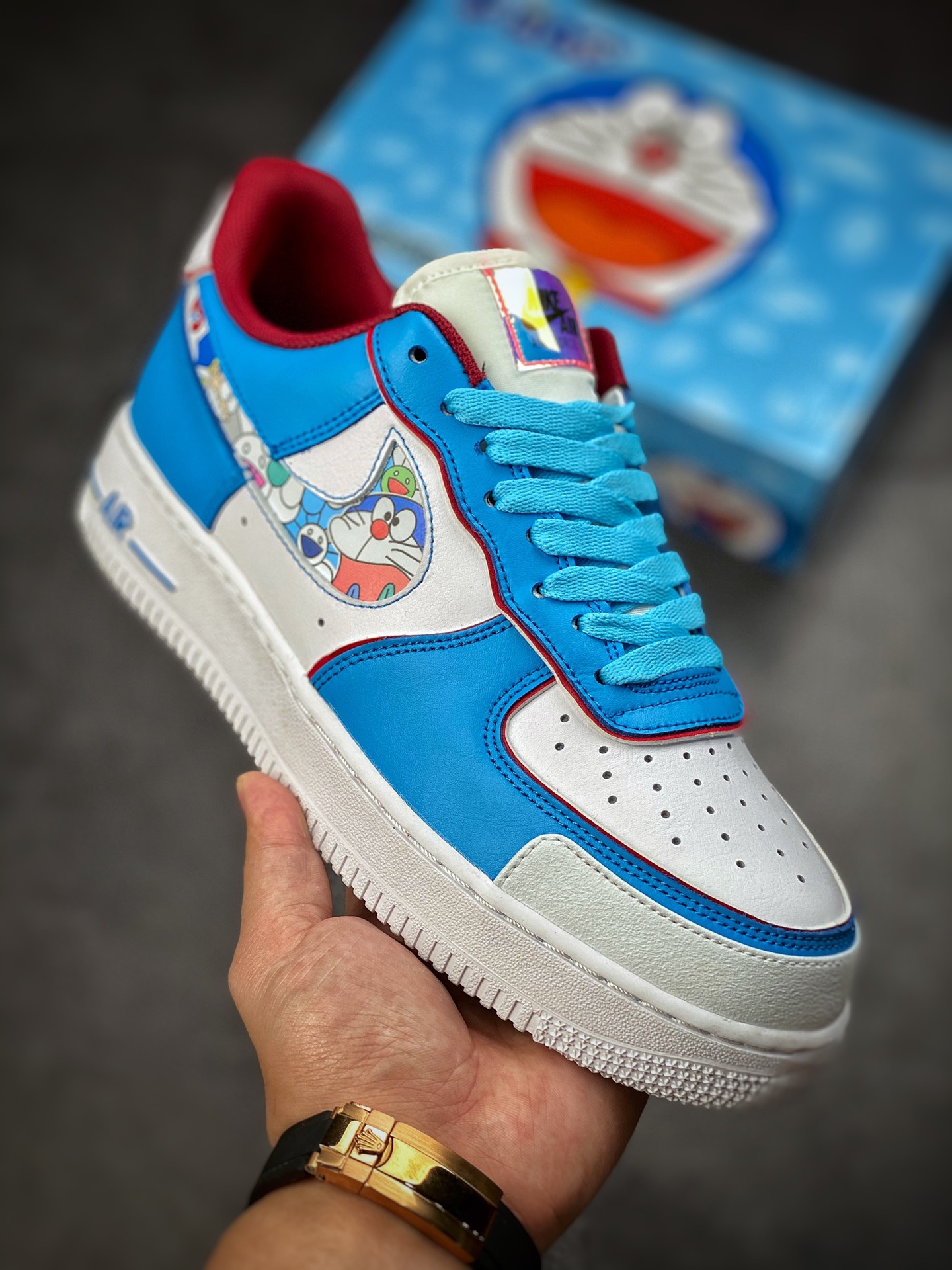 260 Nike Air Force 1 Low 07 × Doraemon 叮当猫联名款BQ8988-106