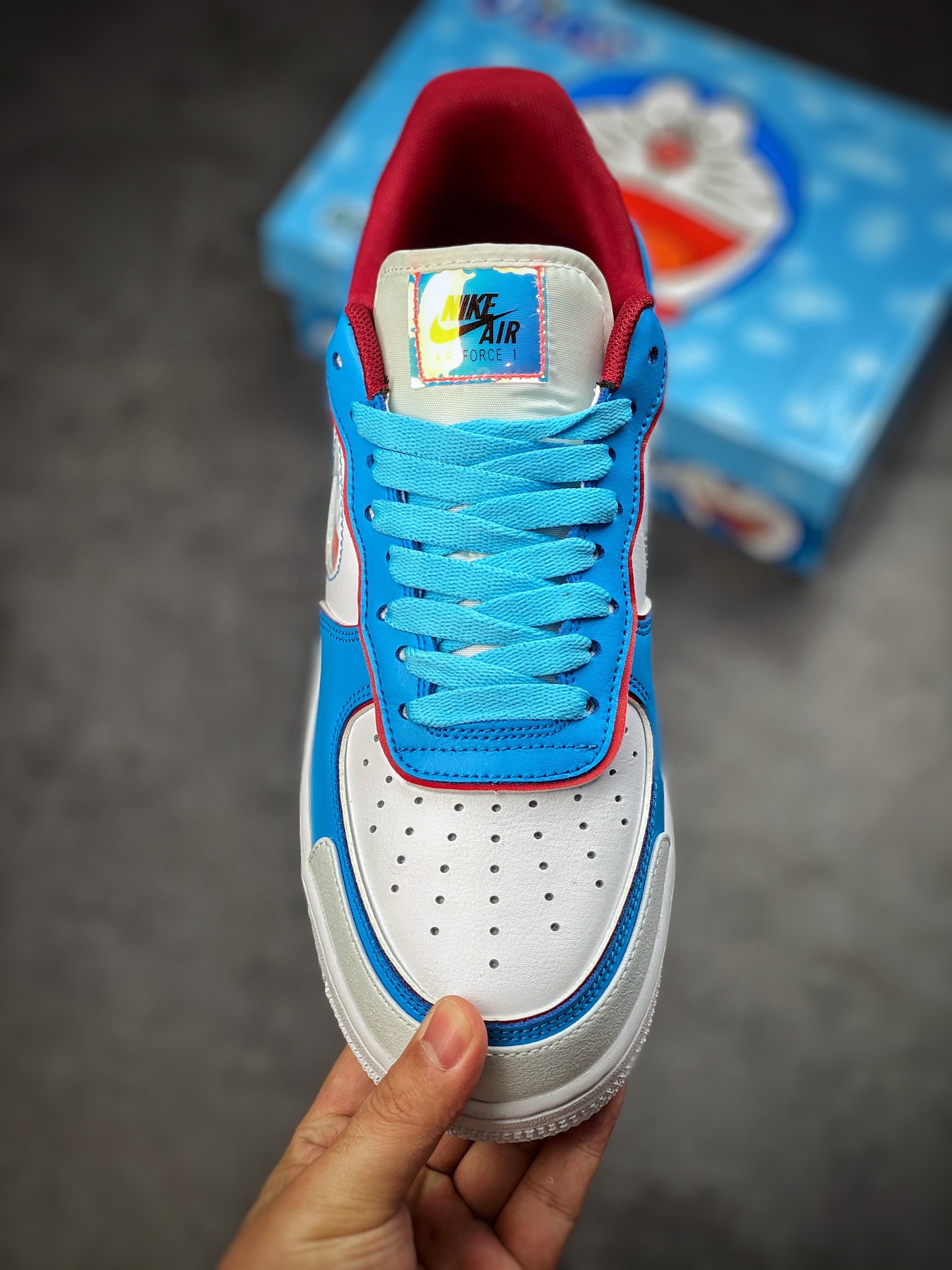 260 Nike Air Force 1 Low 07 × Doraemon 叮当猫联名款BQ8988-106