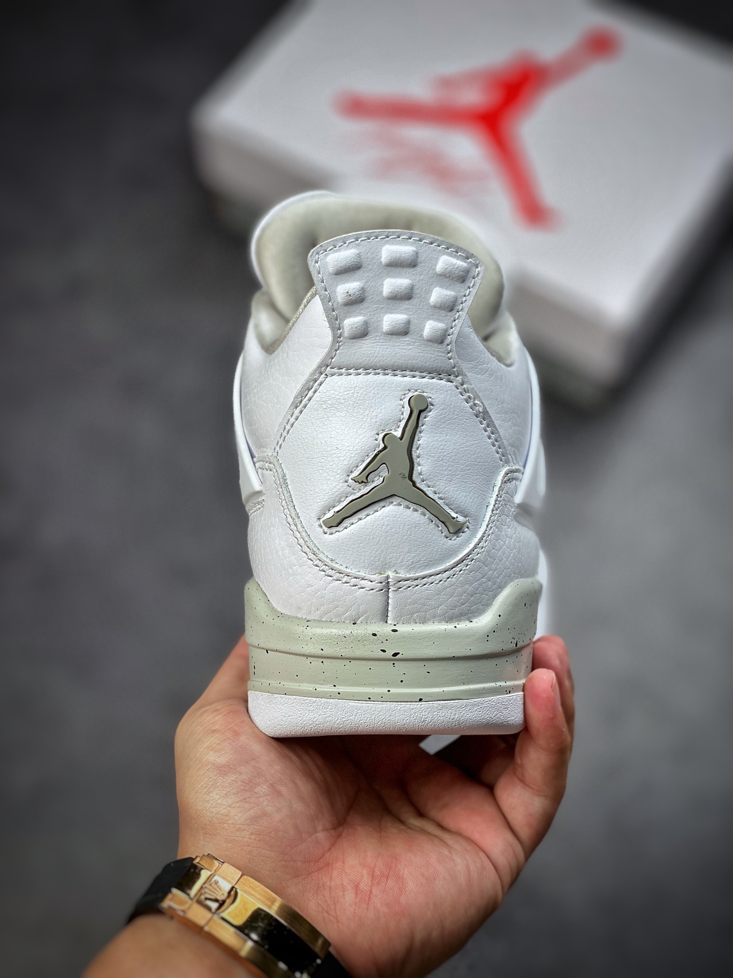450 纯原 Air Jordan 4 白水泥 CT8527-100