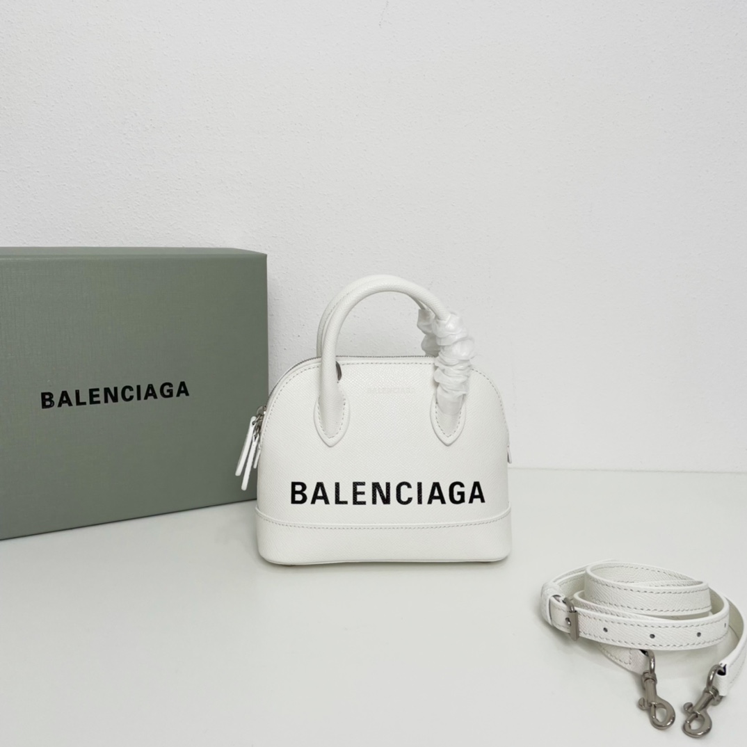 Balenciaga Bags Handbags First Top
 Silver White Mini