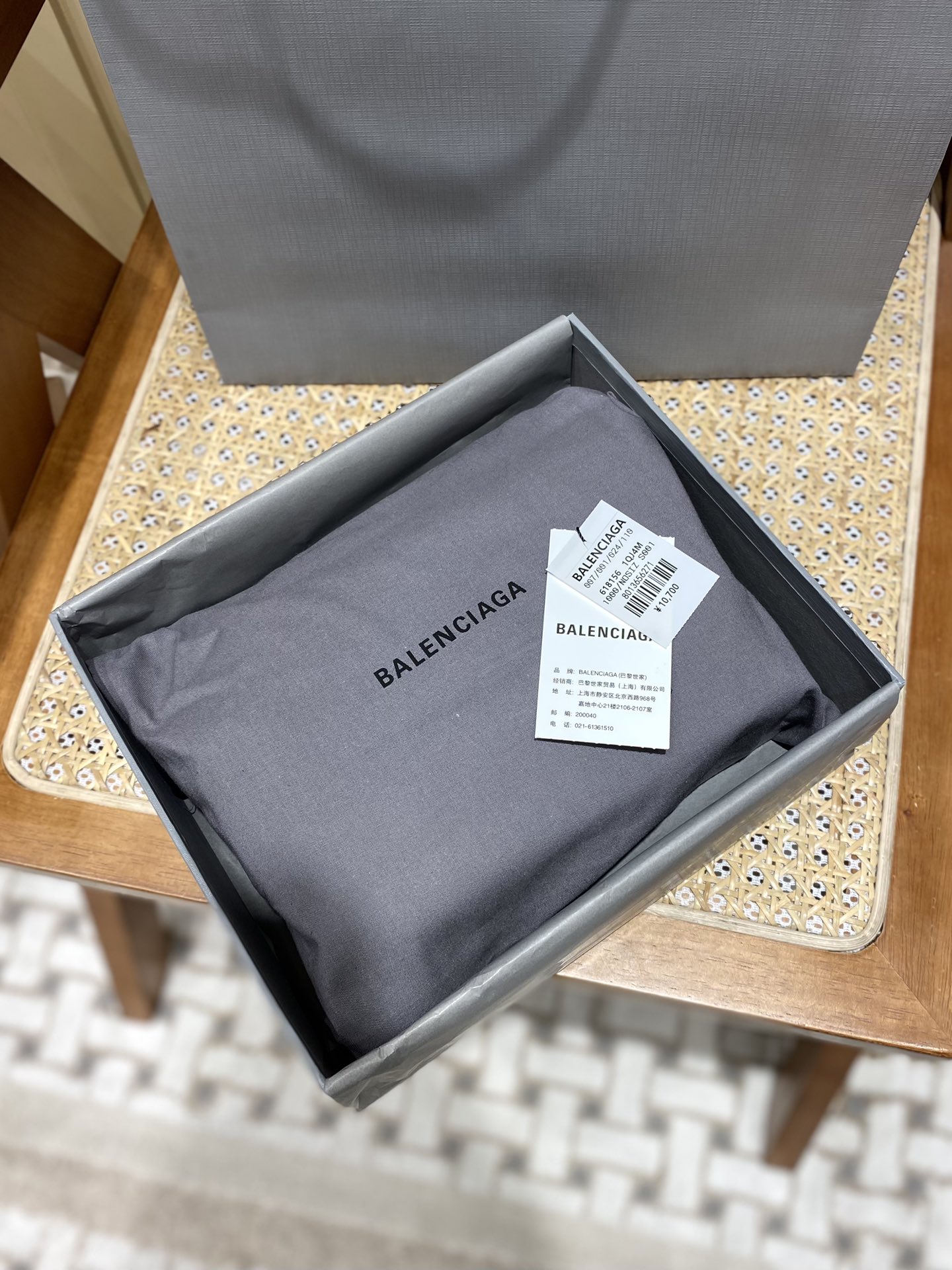 Balenciaga B.Small 18CM Bag 618156鳄鱼纹绿色/金扣