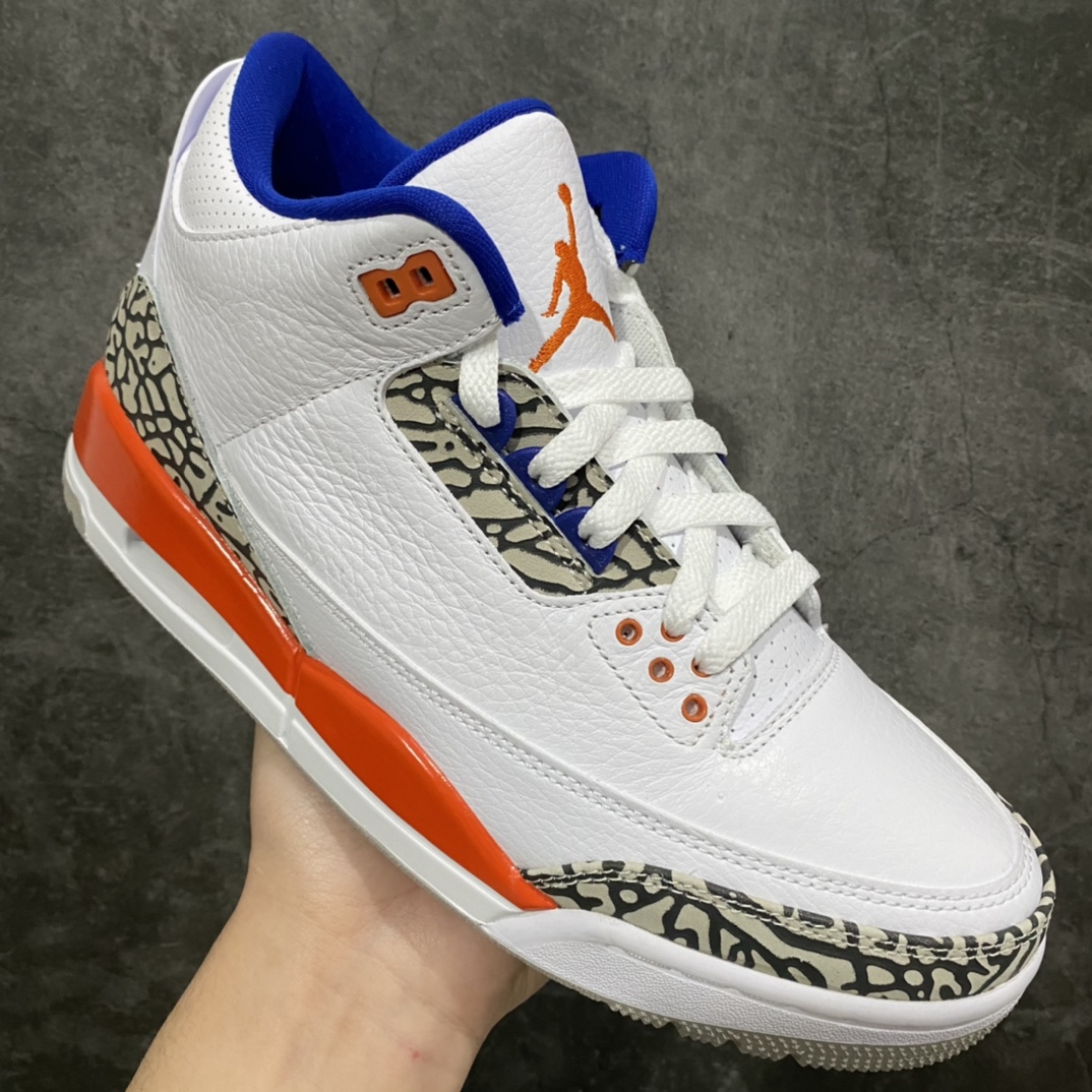 图片[4]-‼️ X版纯原 Air Jordan 3 Retro aj3 尼克斯 原鞋原楦头纸板开发 极致一眼正品既视感 原厂进口皮料打造 最大限度还原公司正品 货号：136064-148 尺码：40-47.5-选品中心