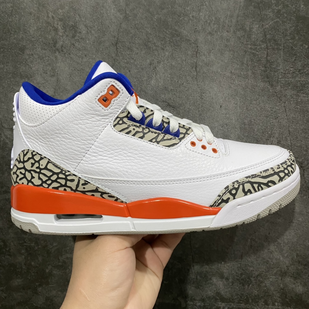 ‼️ X版纯原 Air Jordan 3 Retro aj3 尼克斯 原鞋原楦头纸板开发 极致一眼正品既视感 原厂进口皮料打造 最大限度还原公司正品 货号:136064-148 尺码:40-47.5-选品中心