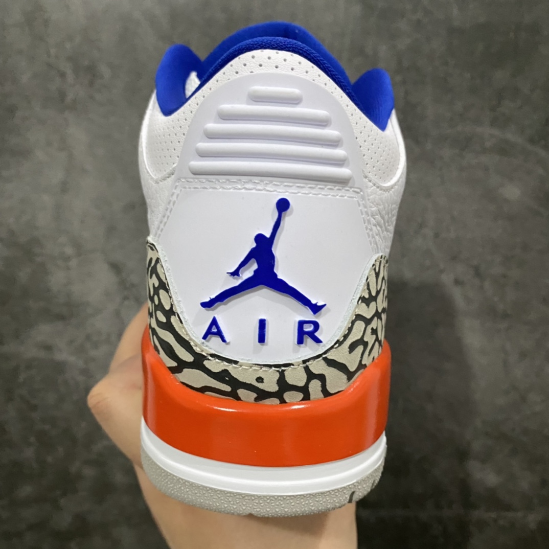 图片[3]-‼️ X版纯原 Air Jordan 3 Retro aj3 尼克斯 原鞋原楦头纸板开发 极致一眼正品既视感 原厂进口皮料打造 最大限度还原公司正品 货号：136064-148 尺码：40-47.5-选品中心
