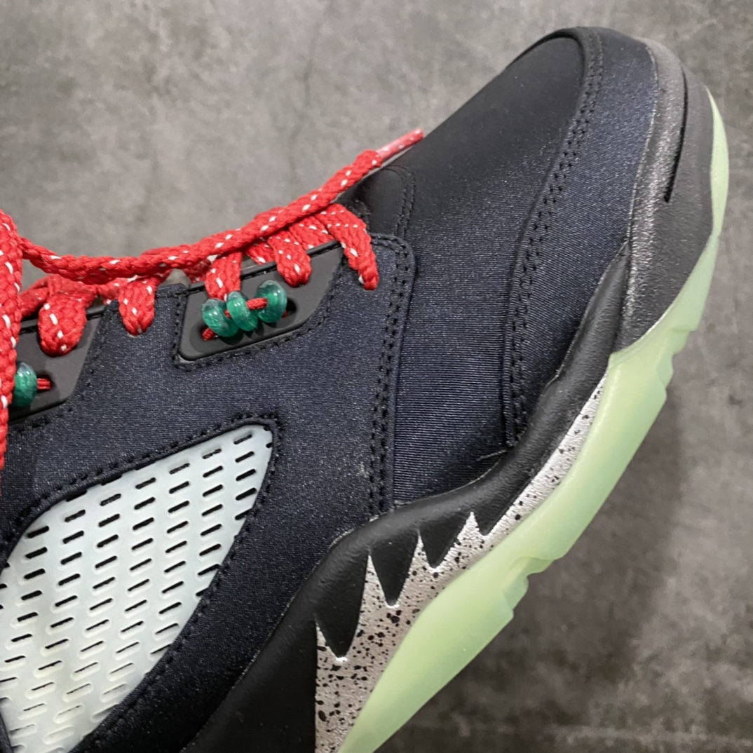 图片[6]-H12版本 CLOT x Air Jordan 5 Low 黑红 中国玉DM4640-036 原楦原纸版开发数据楦型 采用正确鞋面材质 质感十足 注胶效果及缜密拉帮背胶 Air开窗中底气垫装置 搭载正确夜光大底 尺码：40 40.5 41 42 42.5 43 44 44.5 45 46 47.5-选品中心