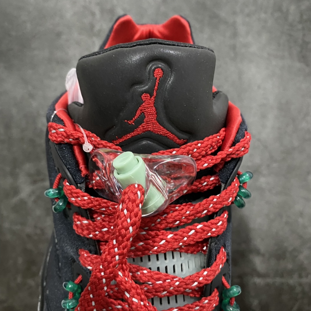 图片[9]-H12版本 CLOT x Air Jordan 5 Low 黑红 中国玉DM4640-036 原楦原纸版开发数据楦型 采用正确鞋面材质 质感十足 注胶效果及缜密拉帮背胶 Air开窗中底气垫装置 搭载正确夜光大底 尺码：40 40.5 41 42 42.5 43 44 44.5 45 46 47.5-选品中心