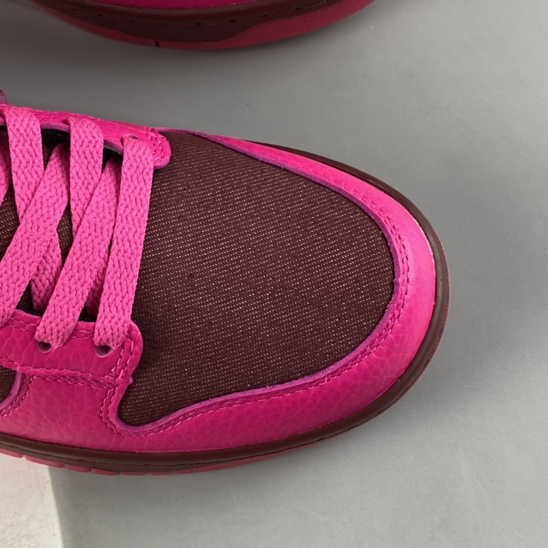 P360 Nike Dunk Low Valentine’s Day 蕾丝 情人节 玫粉色 SB低帮运动休闲板鞋 DQ9324-600