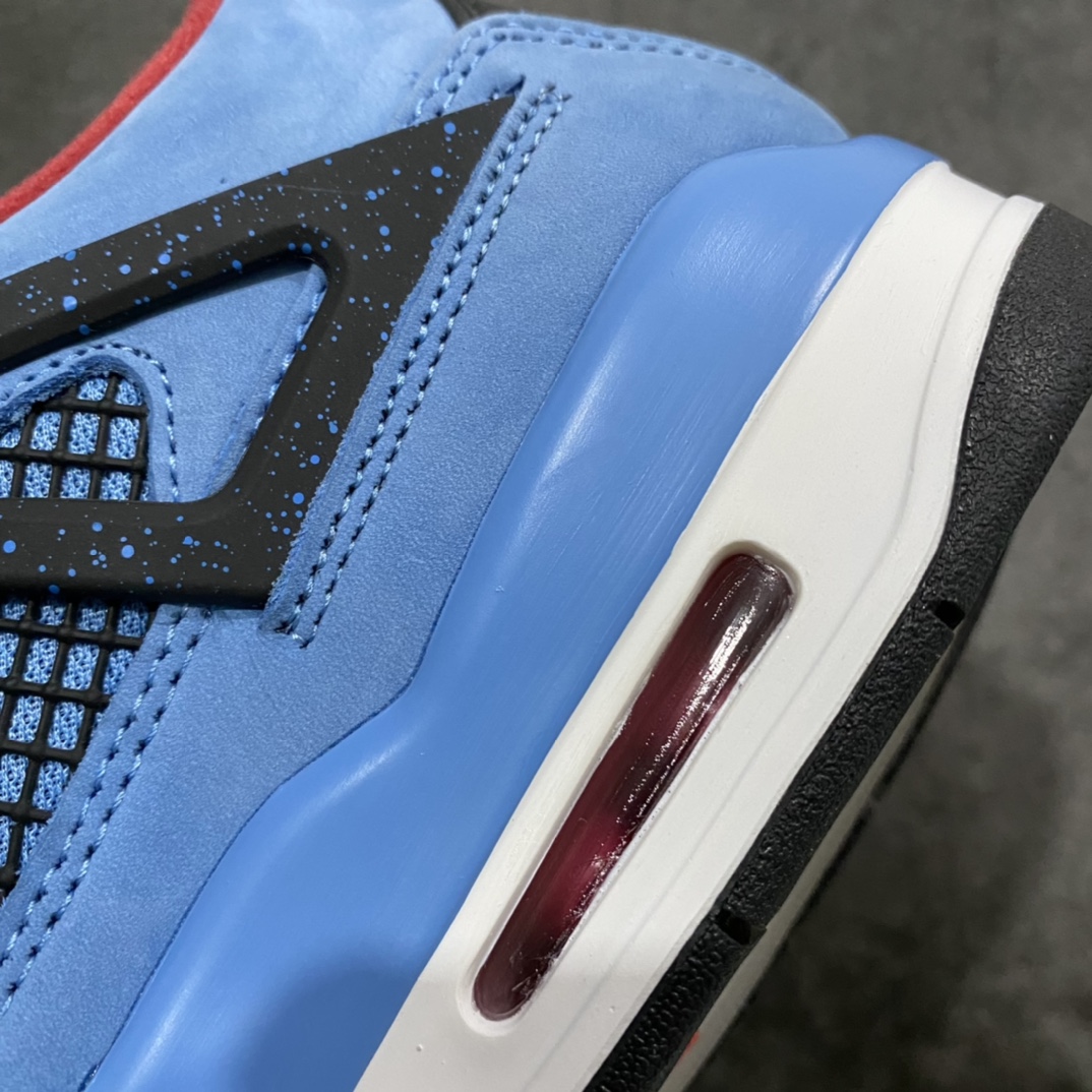 #  H12版本 Air Jordan AJ4 TS联名 蓝麂皮 308497-406 东莞元老级版师操刀倾力打造全网最强 原楦原纸板开发 确保原汁原味 韩国进口原材麂皮 质感色泽绝无偏差 完美中底拉帮 采用真正原厂鞋扣 原档案大底 如假白送 大底纹路 气垫通透度PU的回弹性均百分百还原 挑战全网艺术家 只服务市场5%高端客户 大底贴合程度胶水把控 圈内最顶尖 原厂数据 原厂电绣电脑针车 后跟定型 冲刀皮料裁剪零毛边 尺码:40.5 41 42 42.5 43 44 44.5 45 46 47.5-选品中心