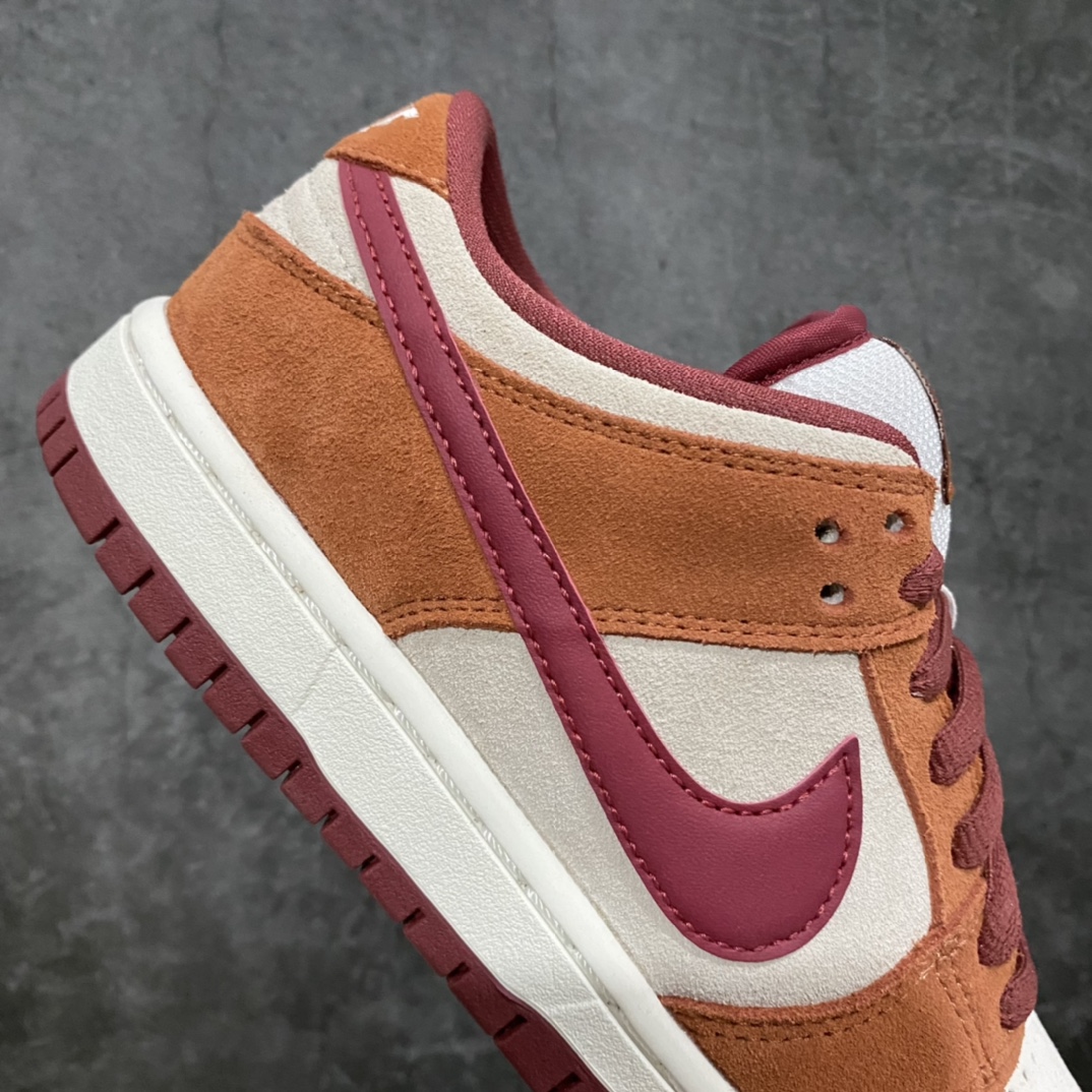 图片[9]-L版纯原Dunk SB红棕 棕色红钩 BQ6817-202 个人感觉是目前市场最优版本之一 做工品质都没得挑 厚鞋舌 翻毛皮料无色差 鞋型 勾子清洁度也都很好 价格合理 推荐这个版本 尺码：36-46-选品中心