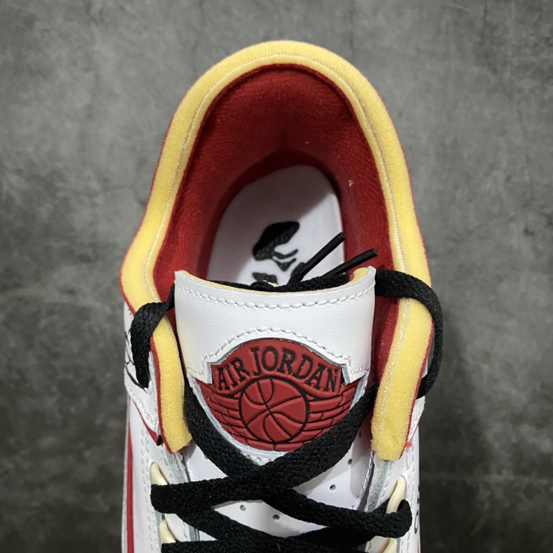 图片[9]-Air Jordan 2 x Off White AJ2 OW联名白红解构DJ4375-106 原盒原材原配件 细节很好 价格也不算贵 卖高价的这个版本真心可以推荐 做的很好 另外有莞顶版本 价格比较贵 尺码：40-47.5-选品中心