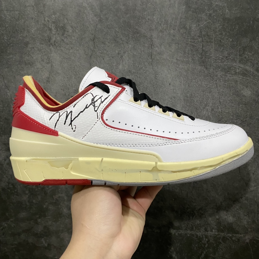 Air Jordan 2 x Off White AJ2 OW联名白红解构DJ4375-106 原盒原材原配件 细节很好 价格也不算贵 卖高价的这个版本真心可以推荐 做的很好 另外有莞顶版本 价格比较贵 尺码:40-47.5-选品中心