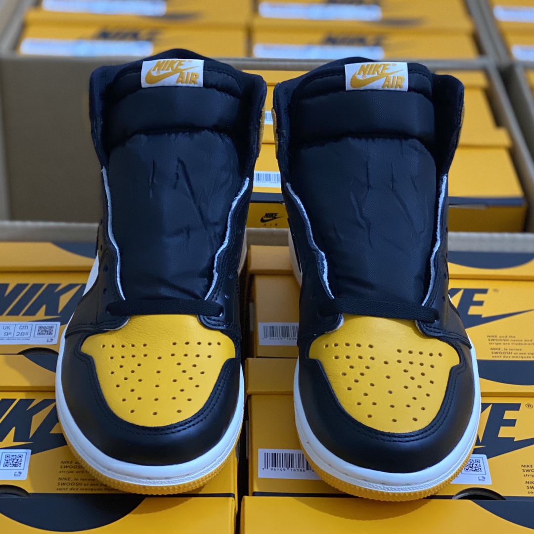 aj1黑黄脚趾尺码40.5-47.5特供版-LJR出品-AirJordan1HighOG“YellowT