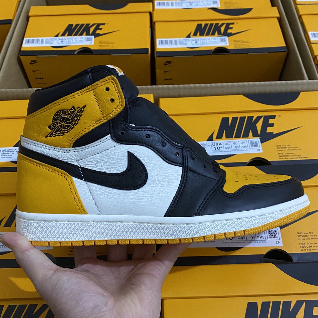 aj1黑黄脚趾尺码40.5-47.5特供版-LJR出品-AirJordan1HighOG“YellowT