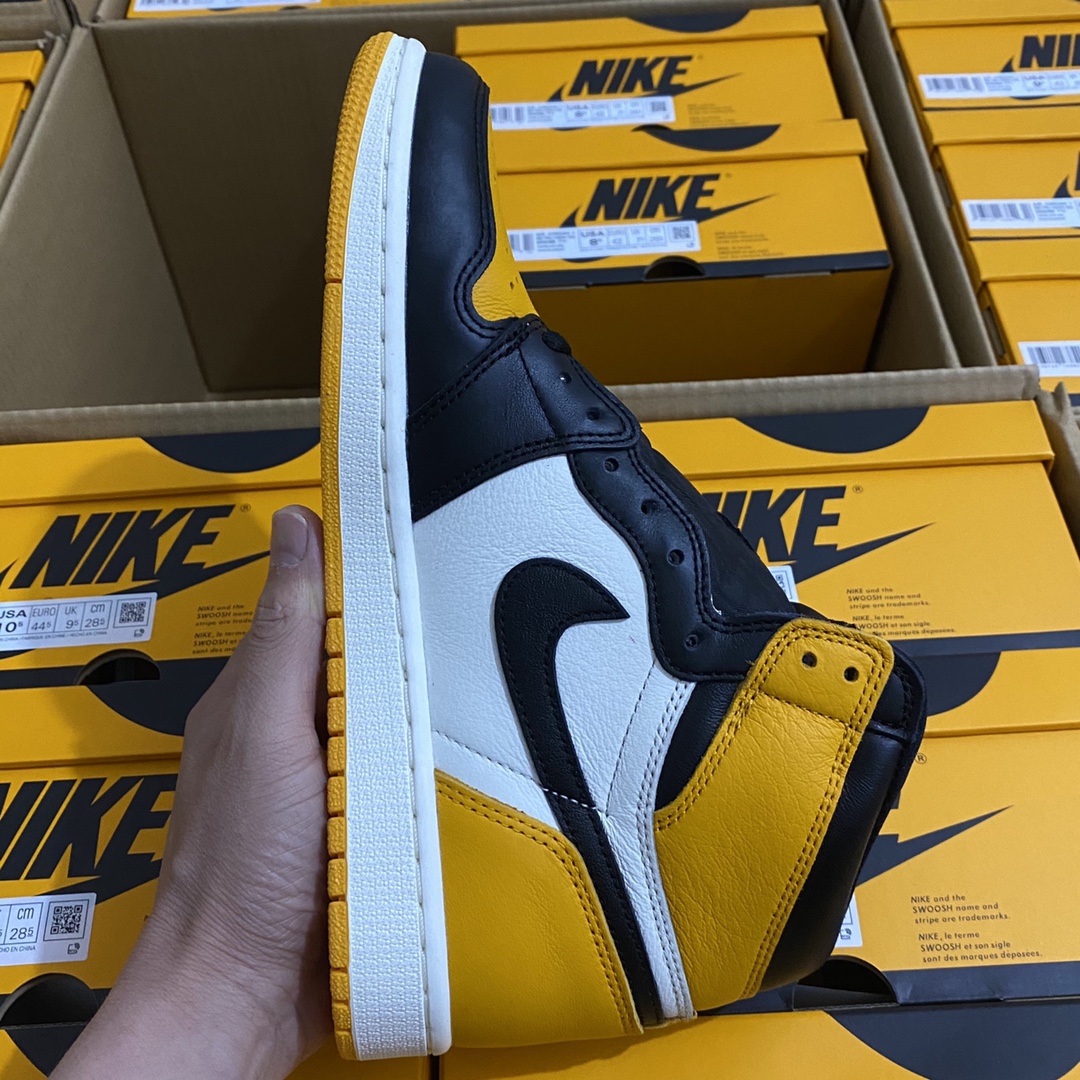 aj1黑黄脚趾尺码40.5-47.5特供版-LJR出品-AirJordan1HighOG“YellowT