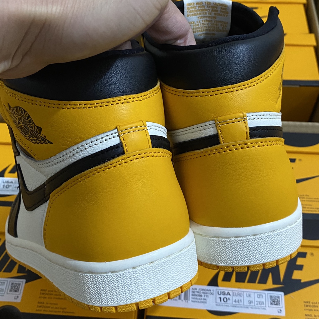 aj1黑黄脚趾尺码40.5-47.5特供版-LJR出品-AirJordan1HighOG“YellowT