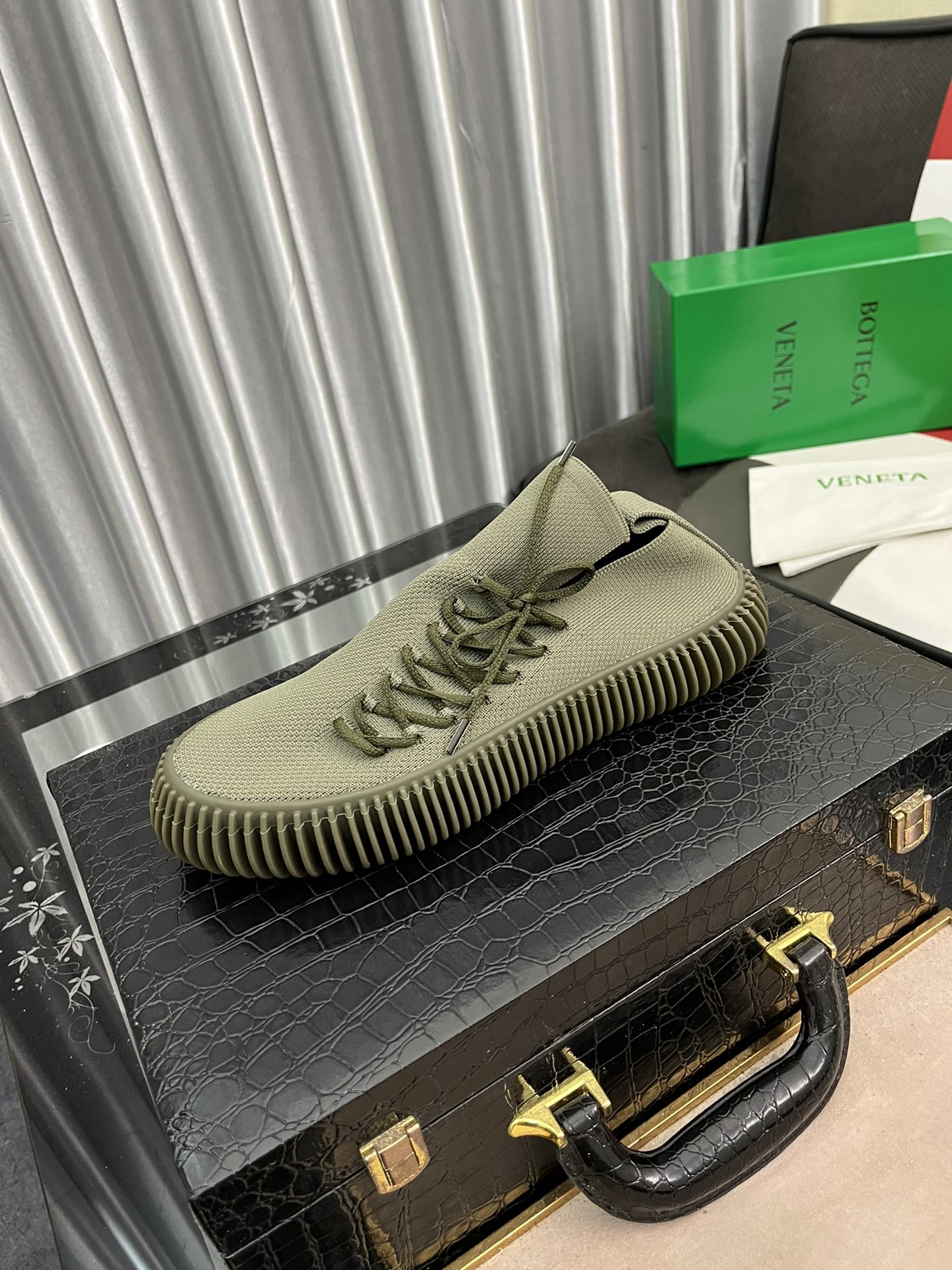 K5  BOTTEGA VENTA宝缇嘉2022最男鞋，RIPPLE运动Bottega Veneta 鞋，原版一比一大底开模，原版大底材质，面料原版进口飞织，