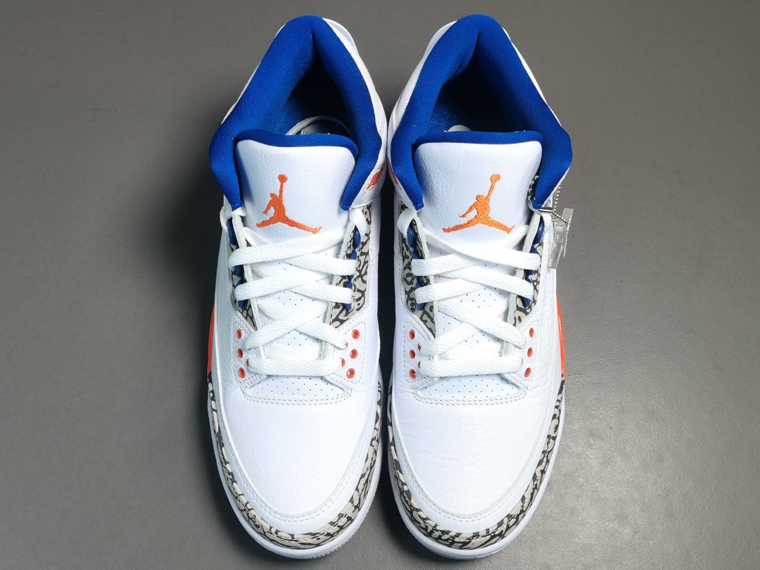  福利特价
【纯原：顶级AJ3】尼克斯  Air Jordan 3  Knicks 
货号：-148  