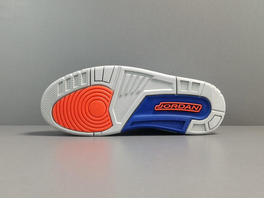  福利特价
【纯原：顶级AJ3】尼克斯  Air Jordan 3  Knicks 
货号：-148  