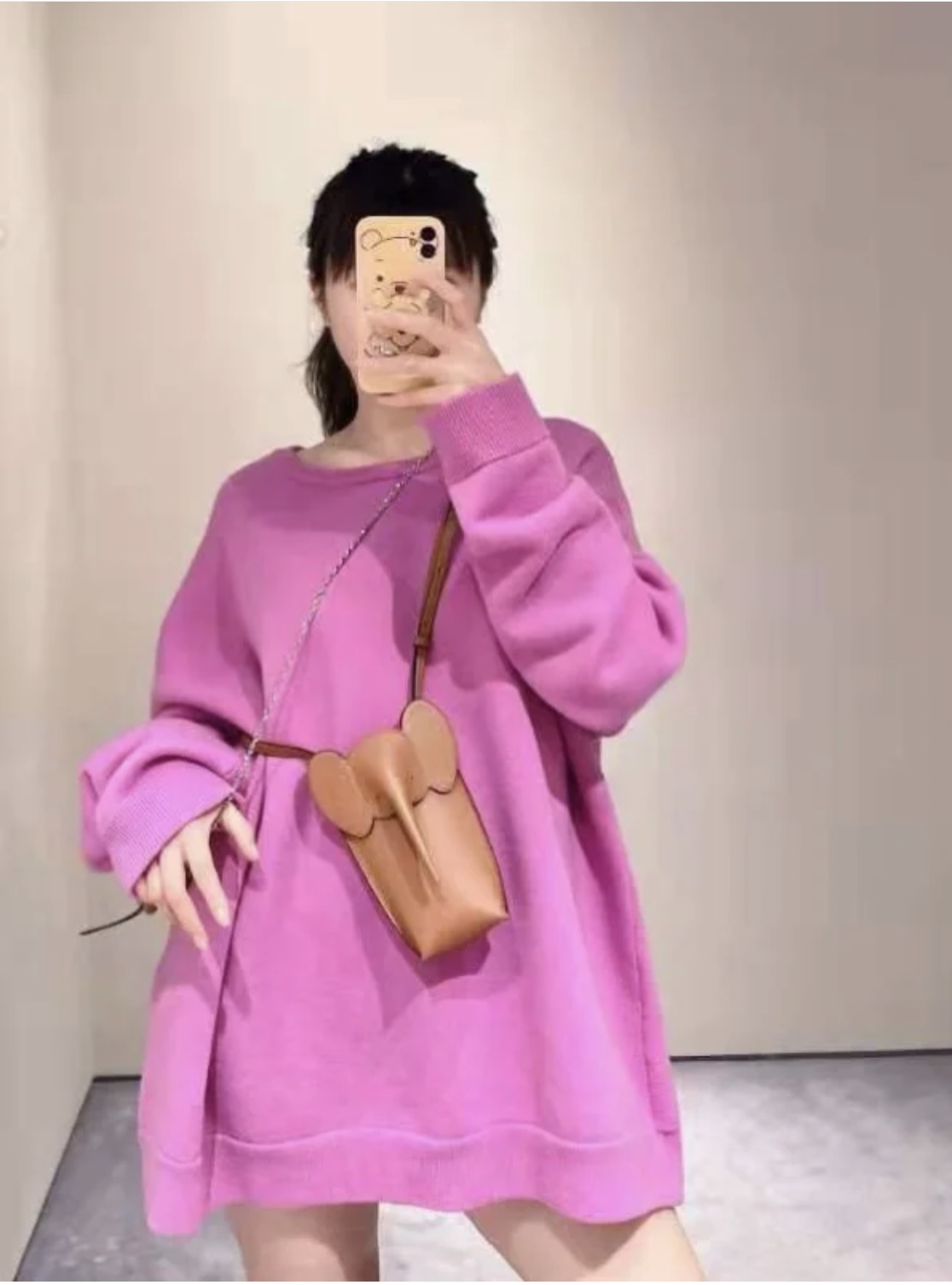 Loewe罗意威 小象手机包 0557棕色