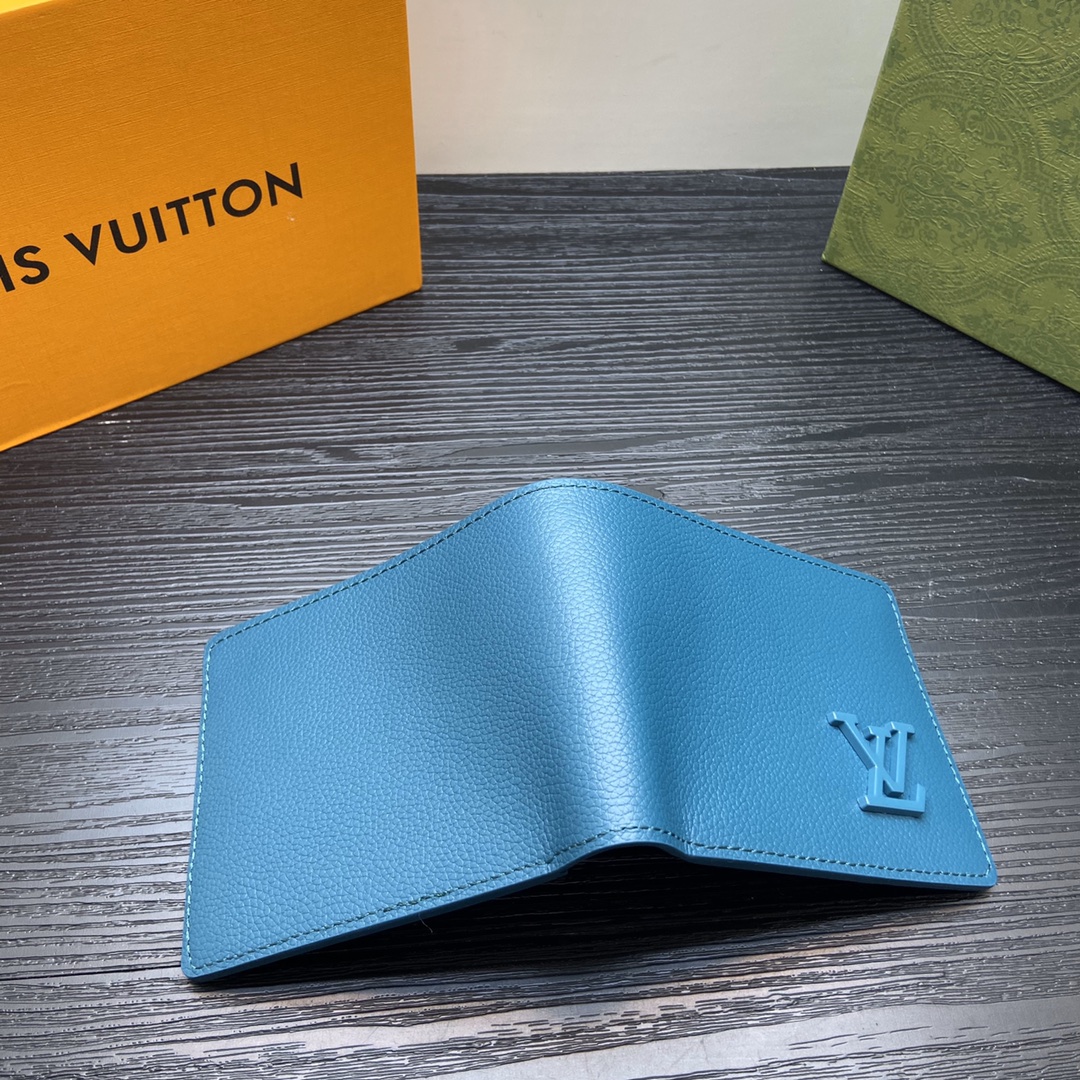 Sleek Leather Wallet - In Hand View