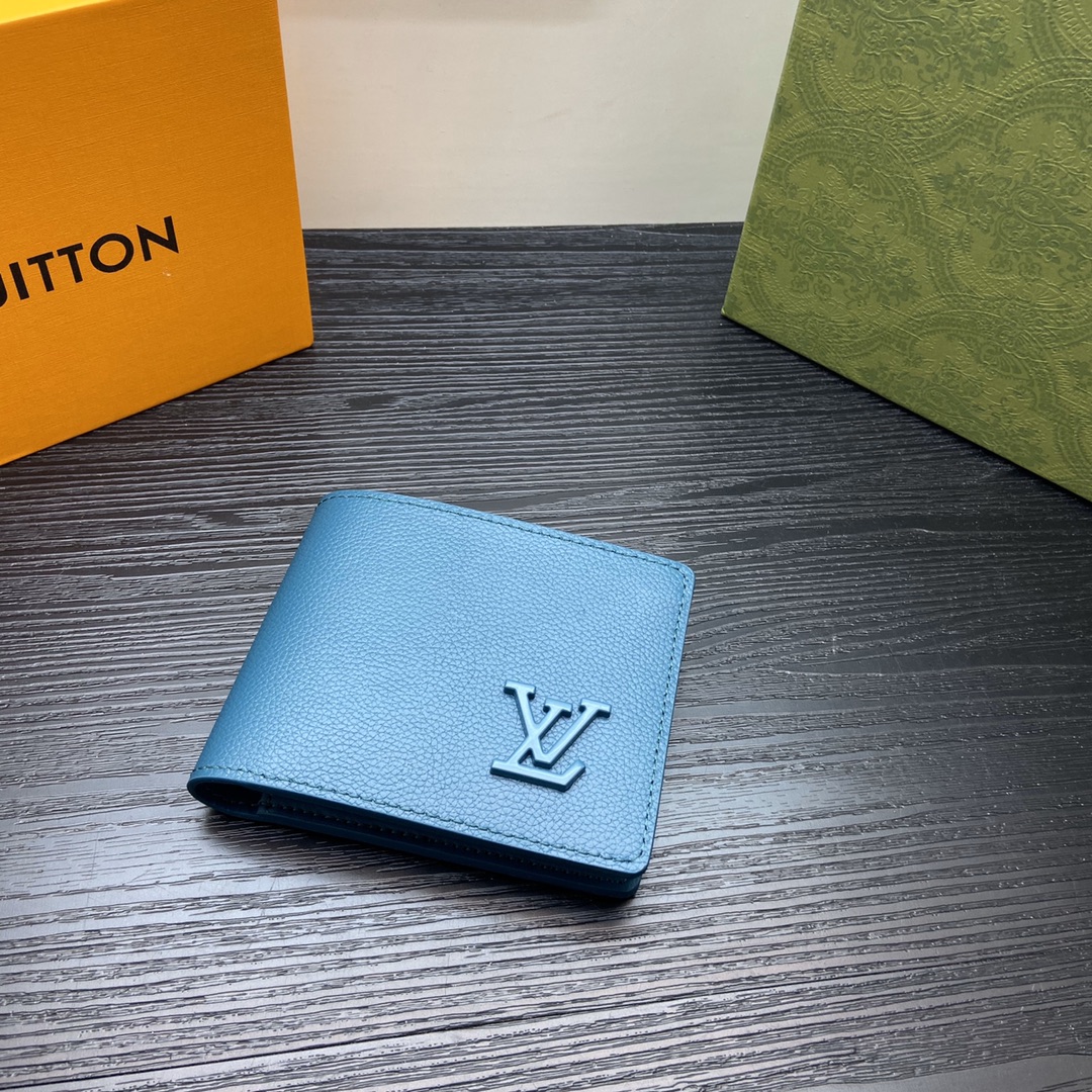Sleek Leather Bifold Wallet - Front View
