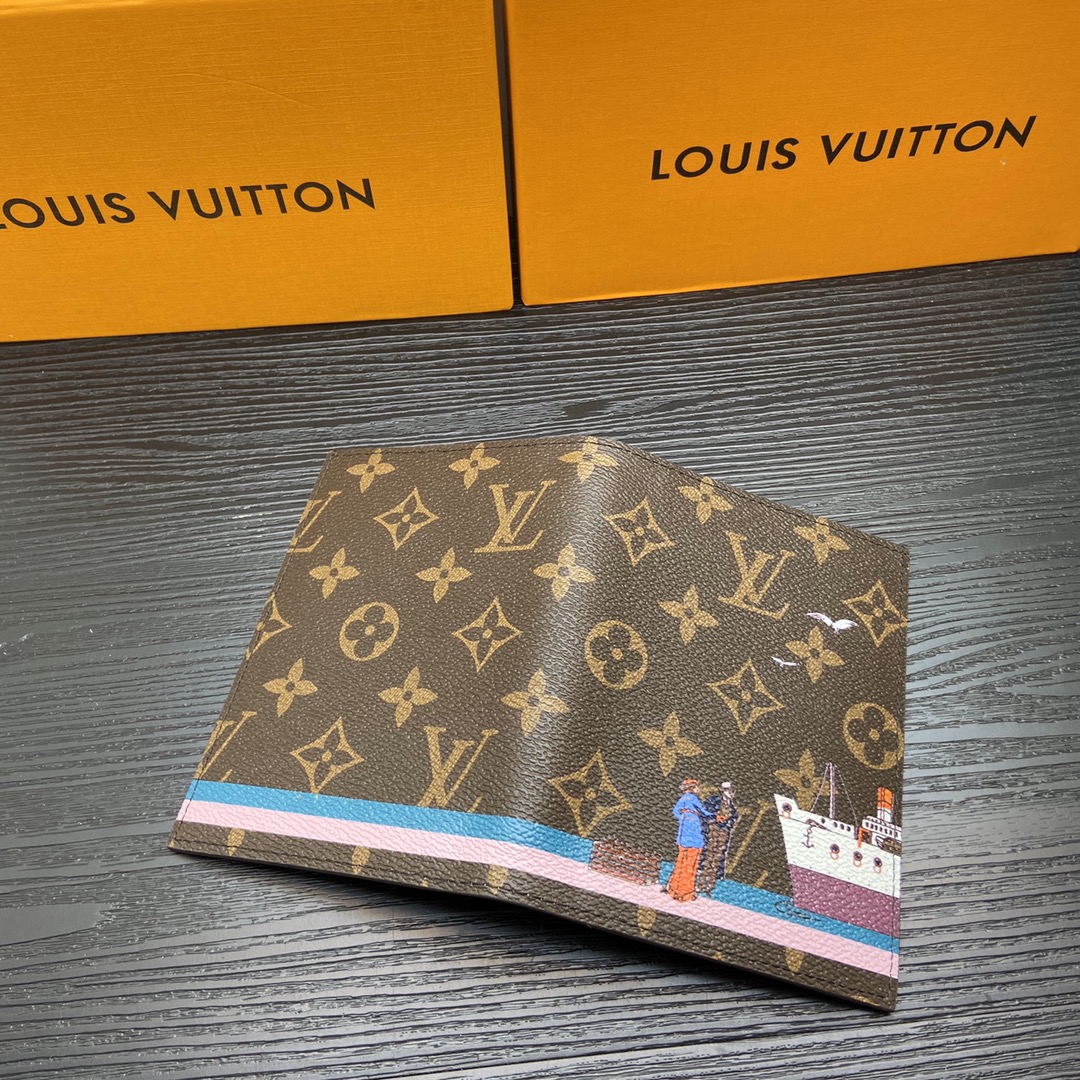 Multiple color options of the passport holder.