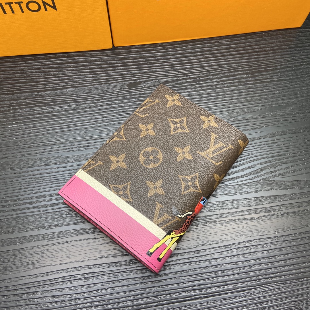 Passport holder interior compartments