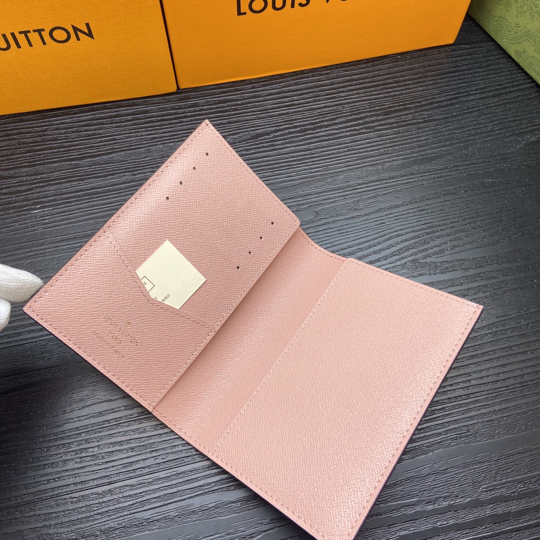 Passport holder with travel essentials