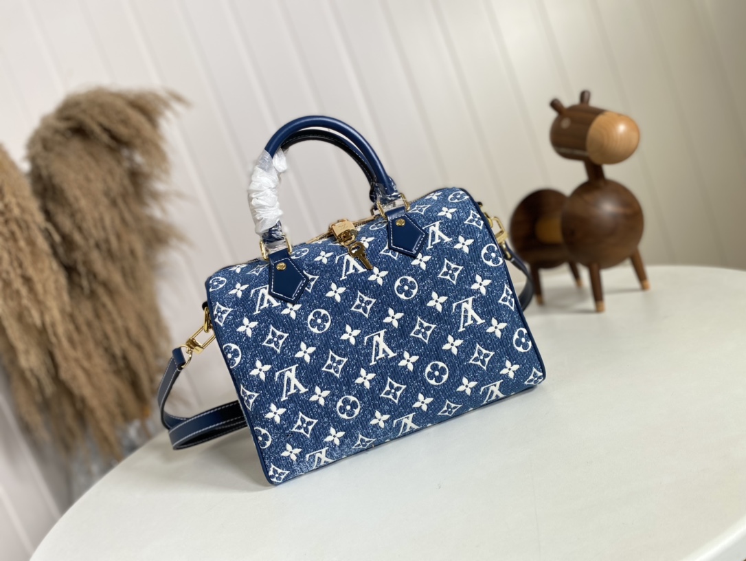 Louis Vuitton LV Speedy Bags Handbags Cowhide M59609