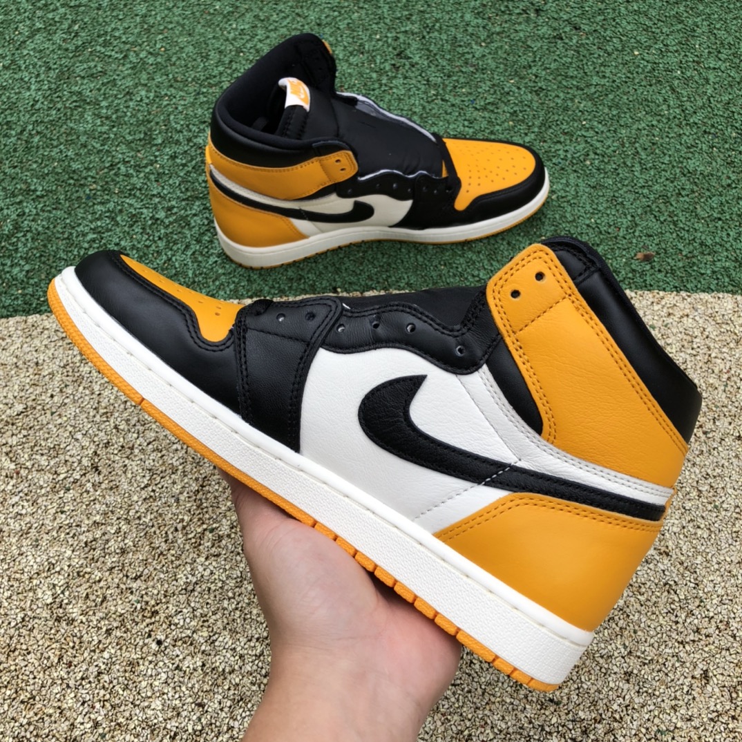 aj1黑黄脚趾尺码40.5-47.5特供版-LJR出品-AirJordan1HighOG“YellowT