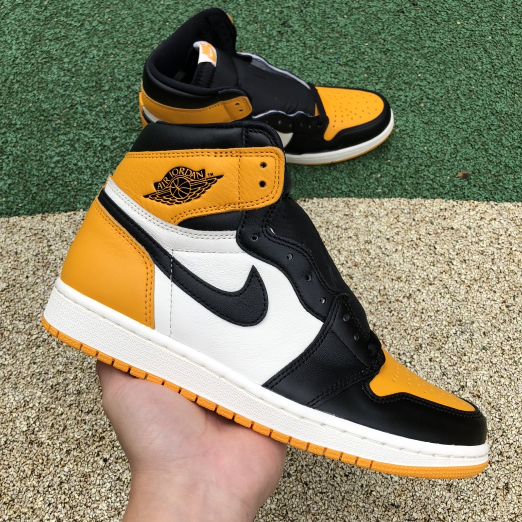 aj1黑黄脚趾尺码40.5-47.5特供版-LJR出品-AirJordan1HighOG“YellowT