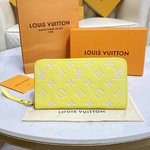 Louis Vuitton Wallet Green Pink Yellow Empreinte​ City M81279