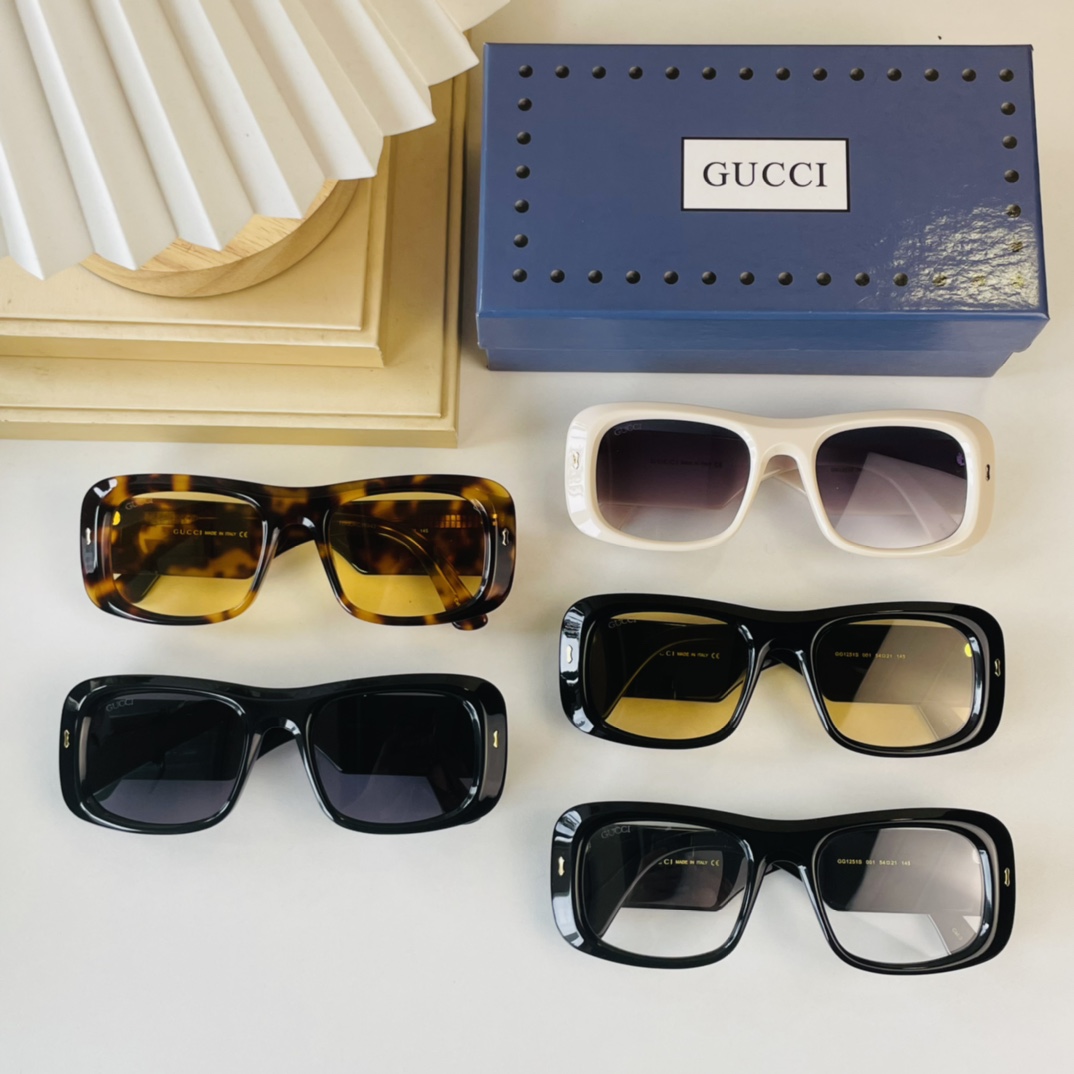 Gucci Occhiali da Sole Nero Collezione Primavera/Estate