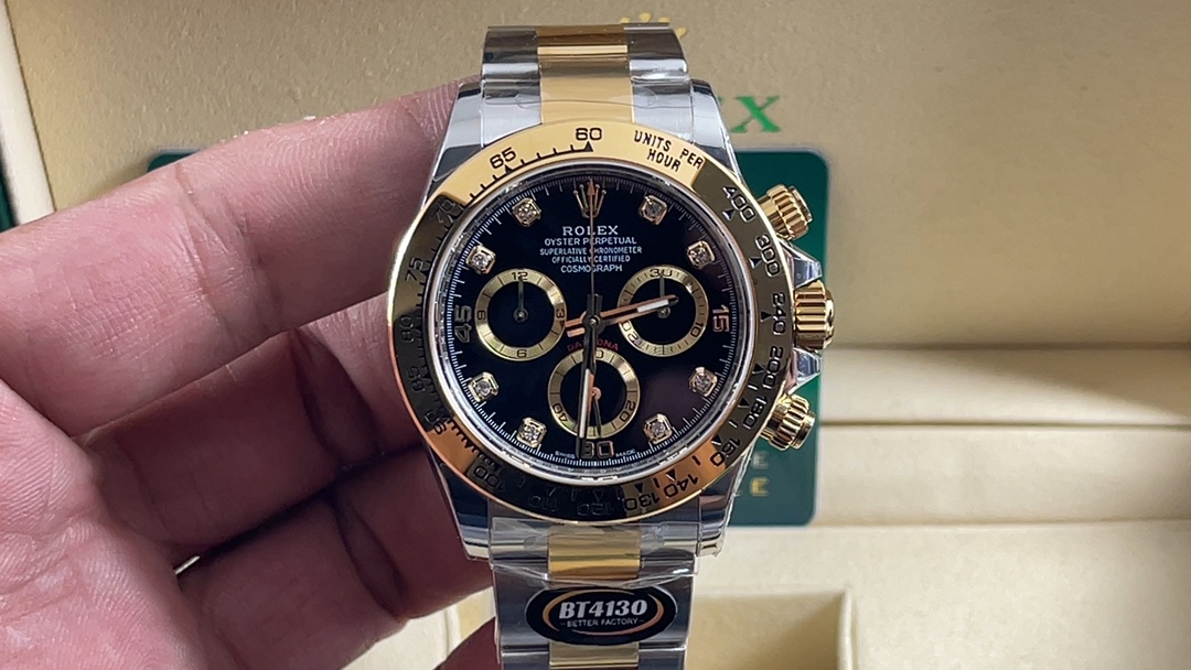 Rolex Daytona Replica
 Orologio da Polso Oro Giallo Splicing