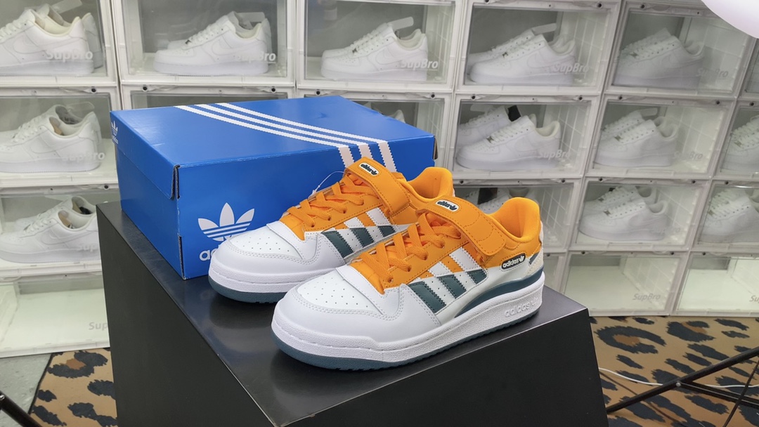 [Adidas Originals Series]Adidas AD Clover Originals Forum 84 Low Roman Series