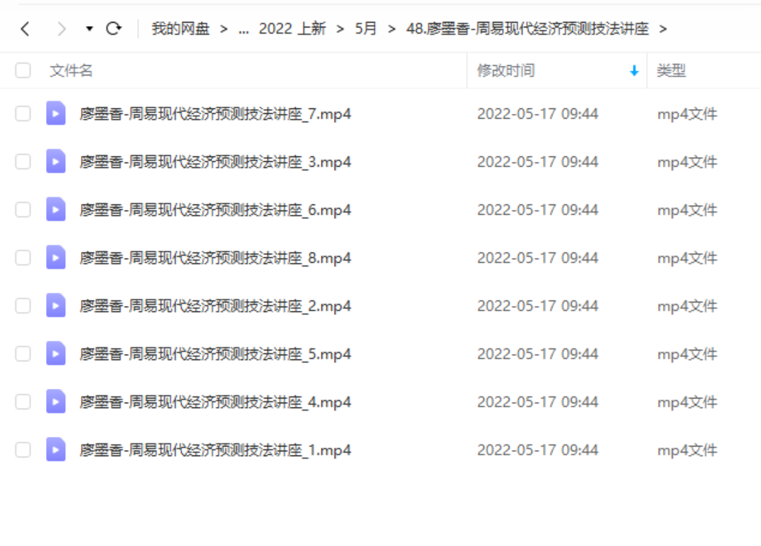 【易学上新】48.廖墨香-周易现代经济预测技法讲座
