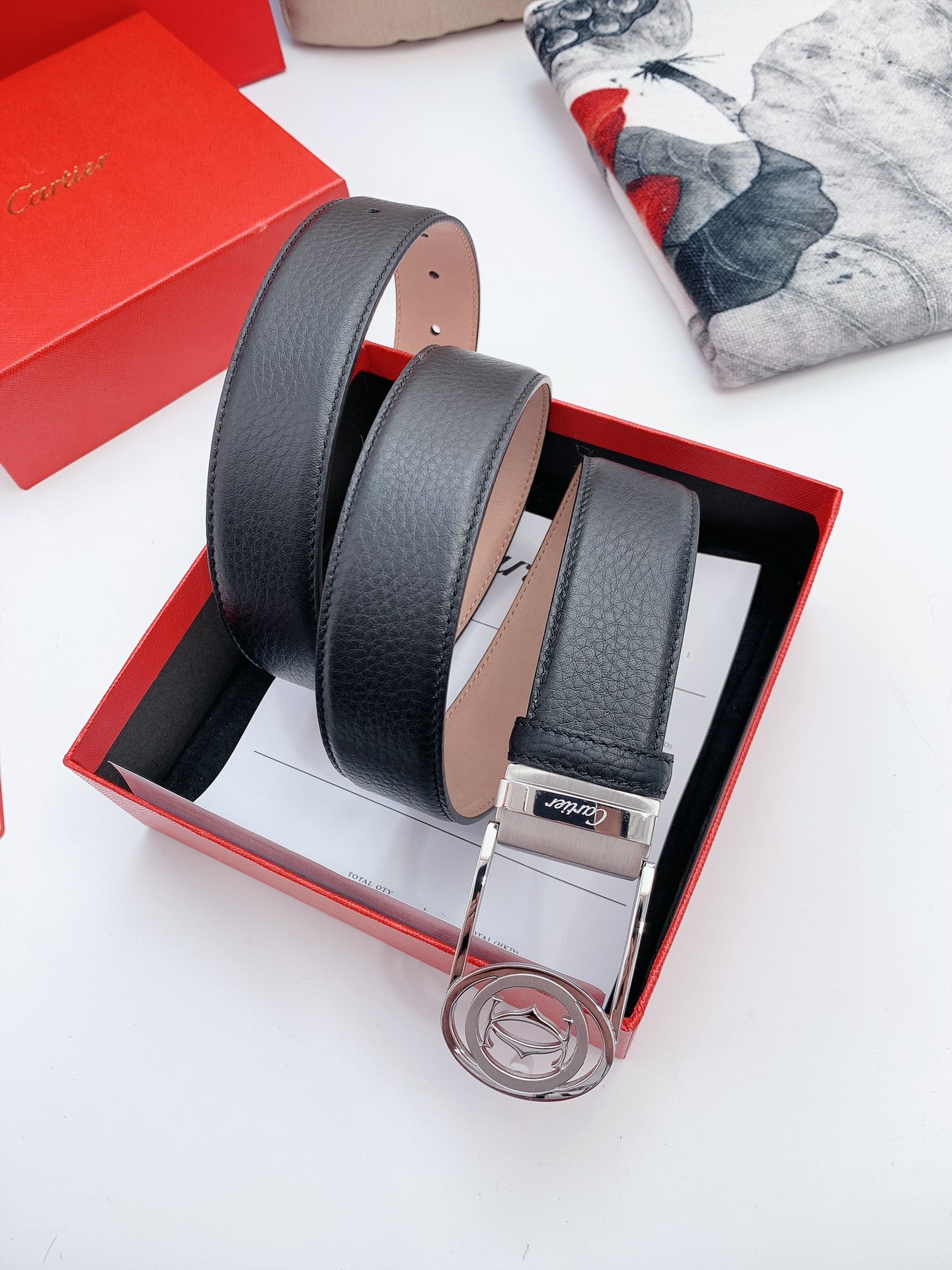 Imported Calf Leather Belts: High Quality, 3.5 cm Width, Regular Purchase. - 图片 6