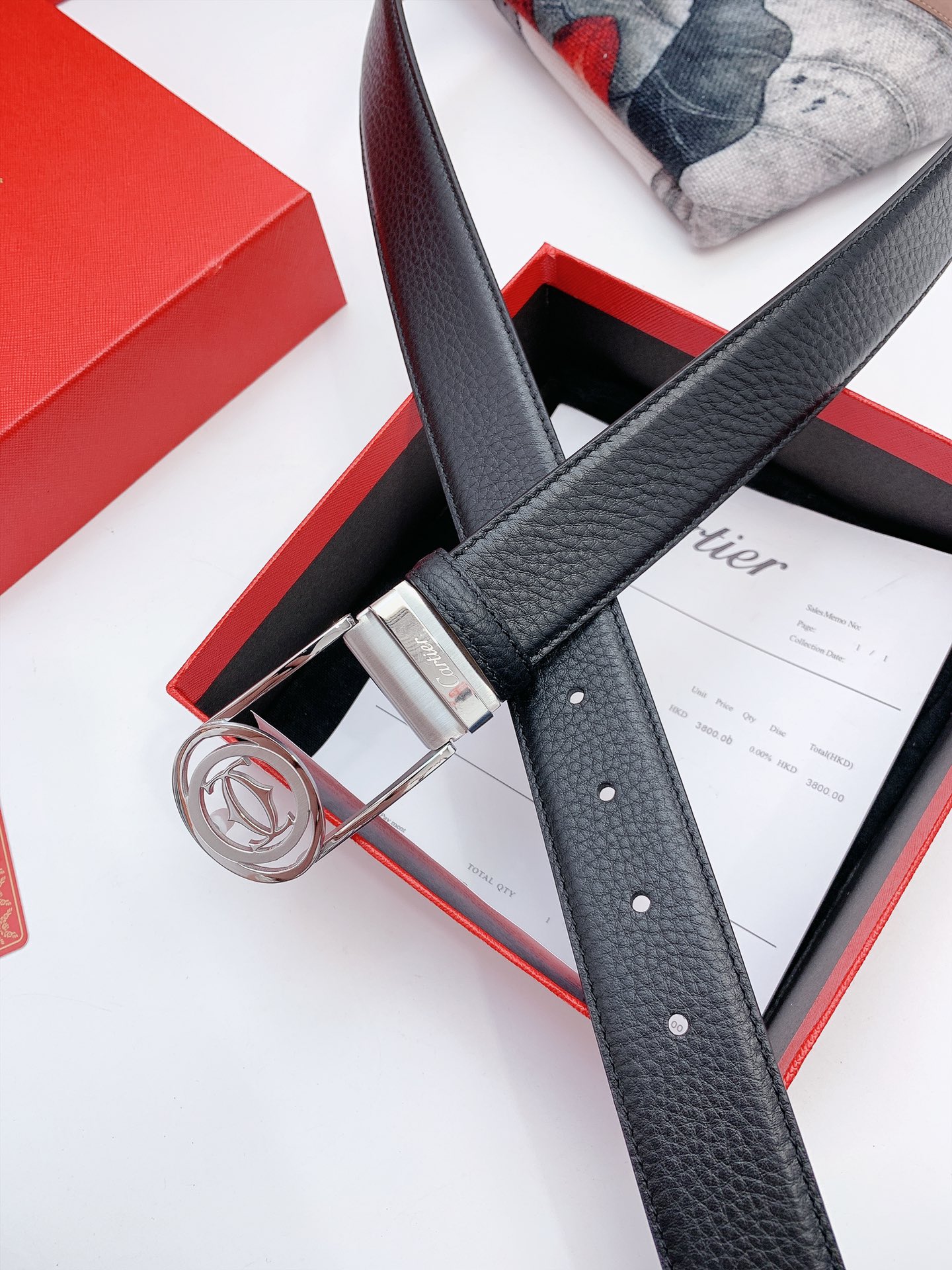 Imported Calf Leather Belts: High Quality, 3.5 cm Width, Regular Purchase. - 图片 2