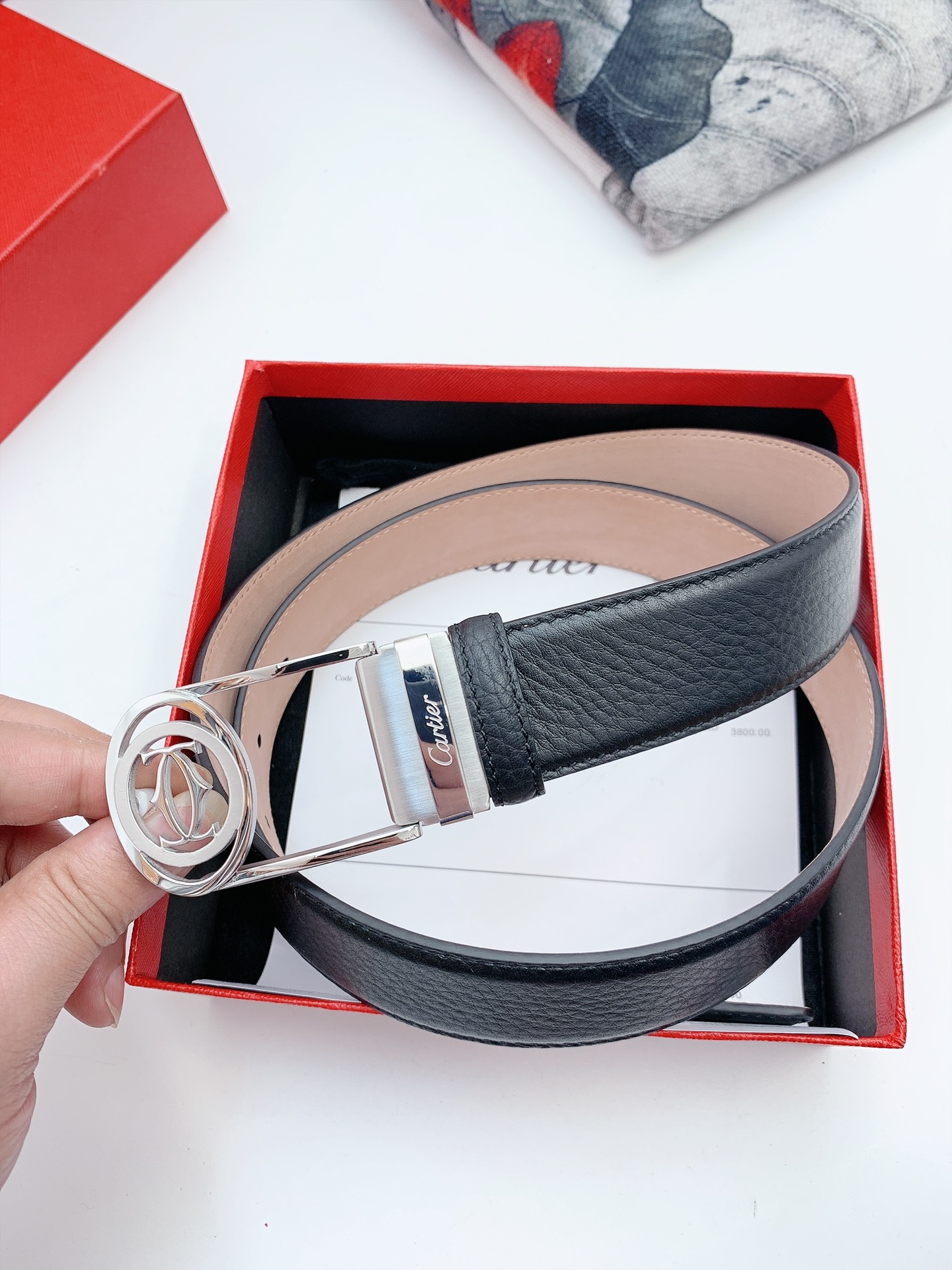 Imported Calf Leather Belts: High Quality, 3.5 cm Width, Regular Purchase. - 图片 8