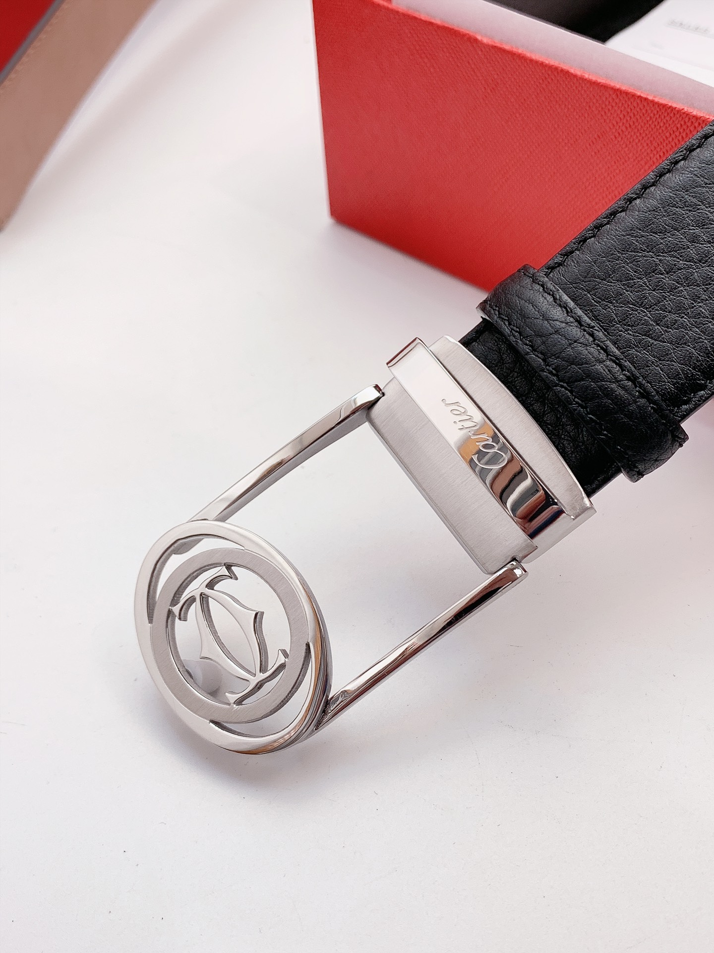 Imported Calf Leather Belts: High Quality, 3.5 cm Width, Regular Purchase. - 图片 5
