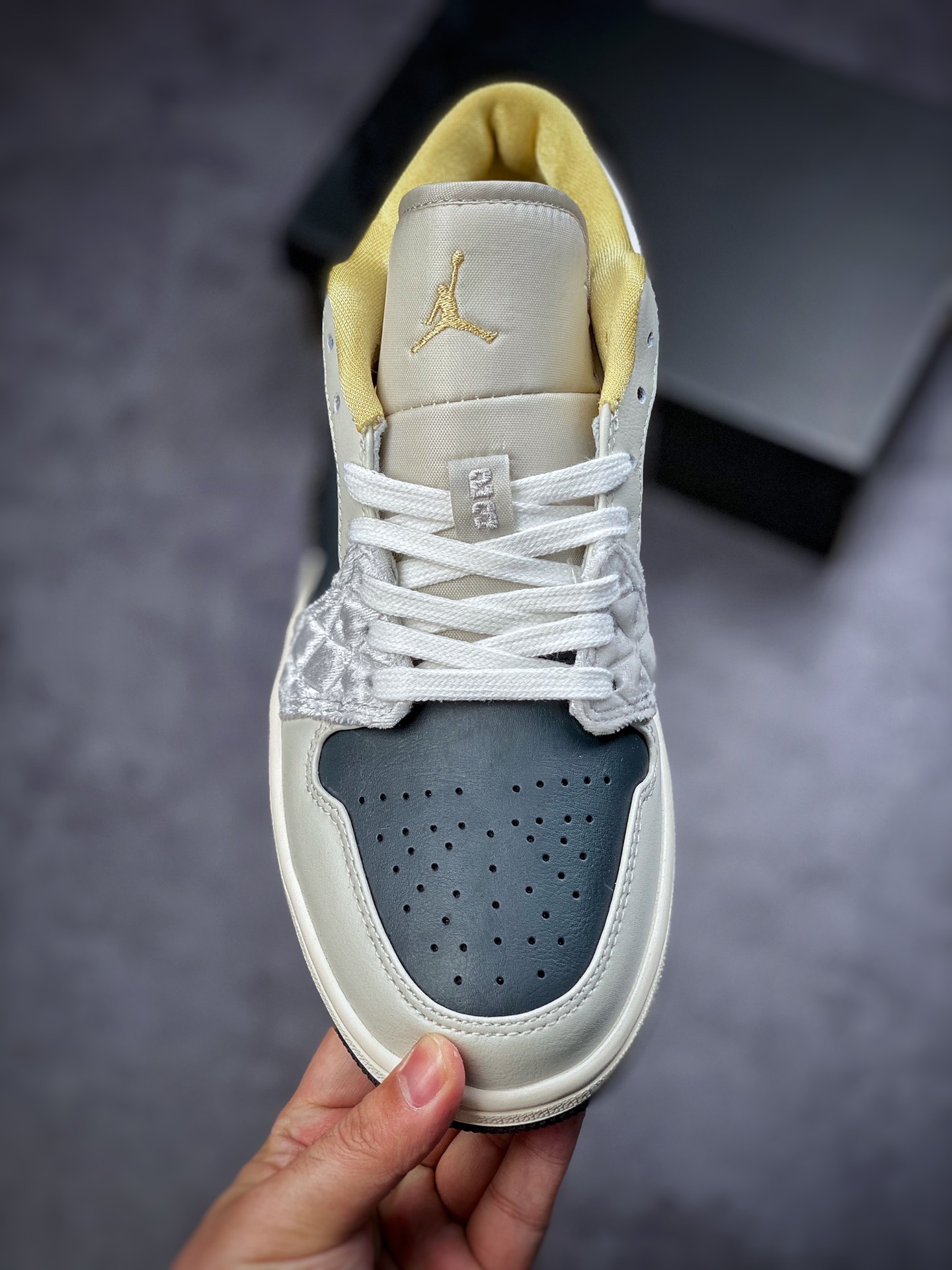 200 Air Jordan 1 Low 黑灰绸缎 AJ1乔1低帮休闲板鞋 DV1762-001