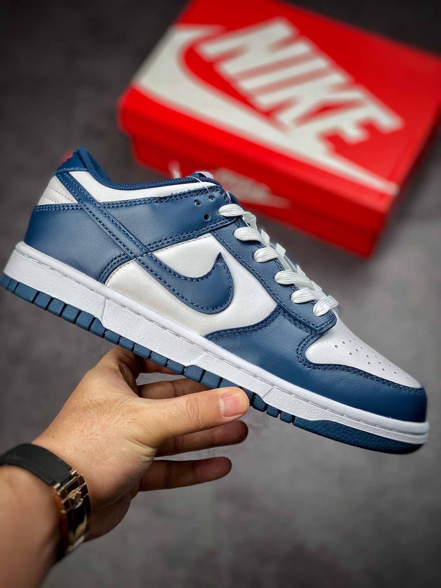 300 Nike SB Dunk low ”Valerian Blue” 藏青白配色 DD1391-400