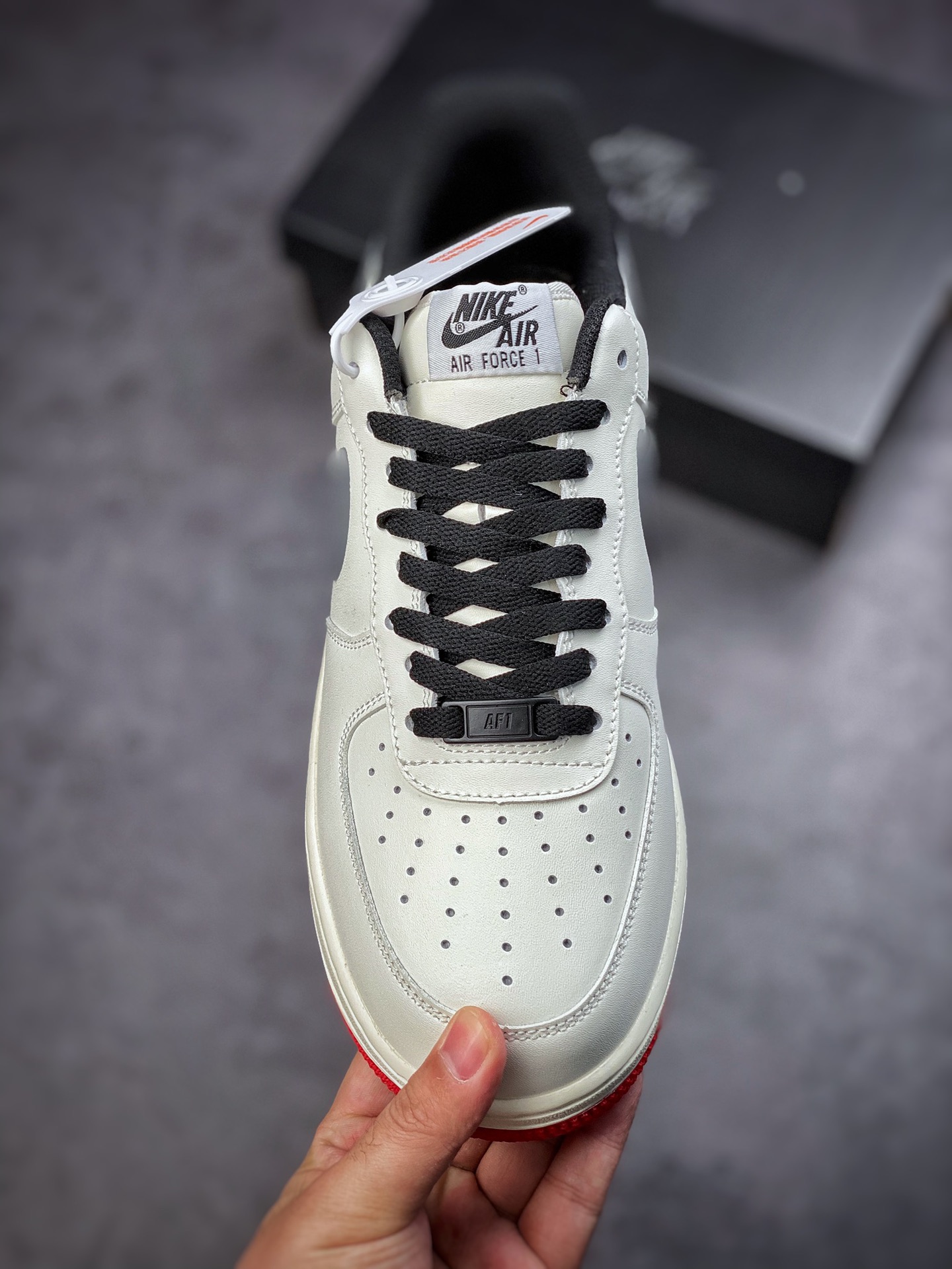 220 Nike Air Force 1 Low 07 黑红米白 DD7798-806